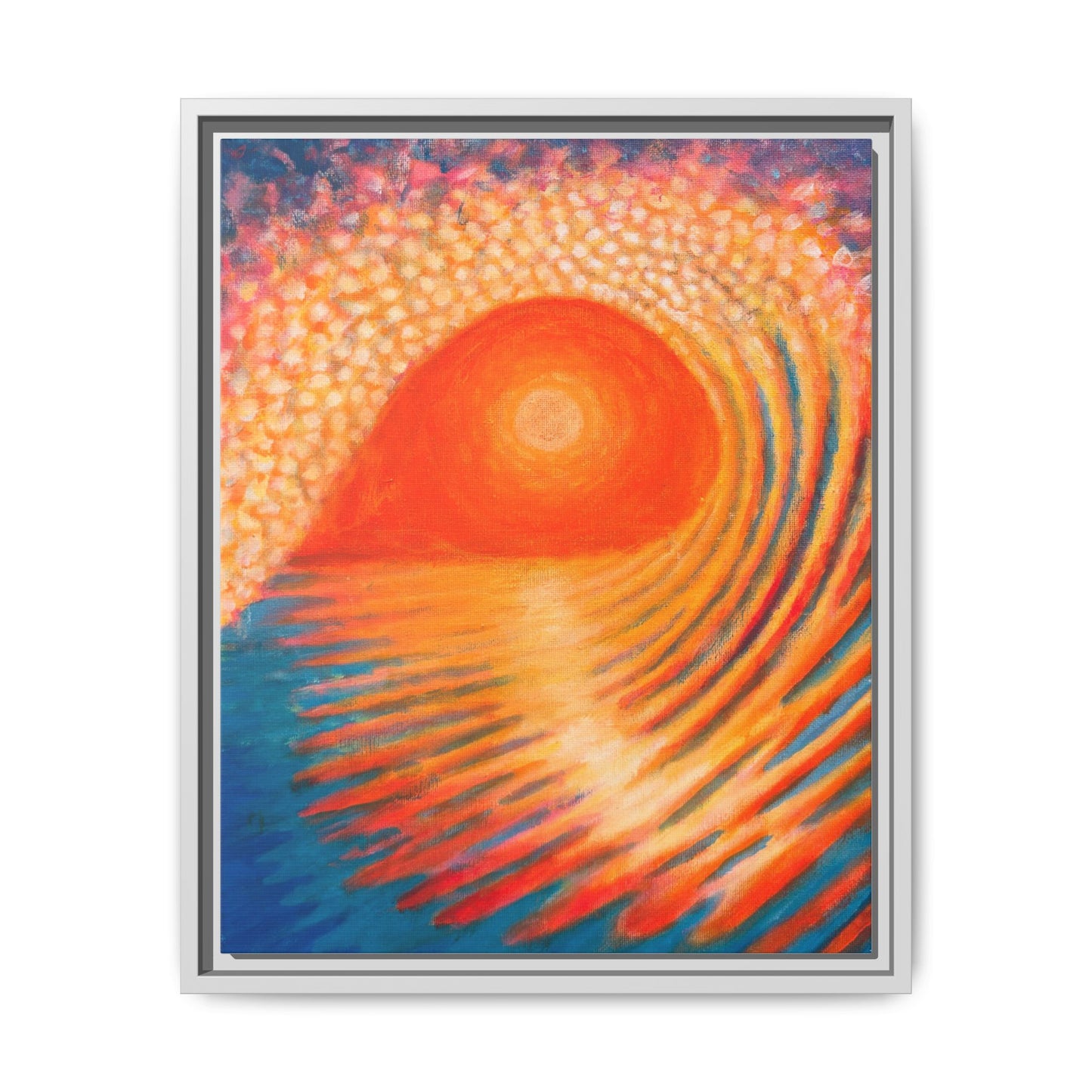 Matte Canvas, Framed (Multi-color)