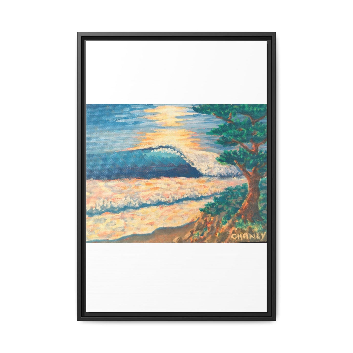Matte Canvas, Framed (Multi-color)