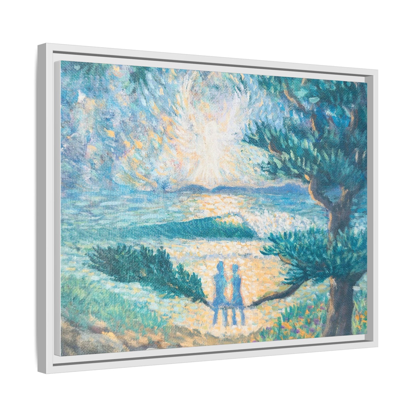 Matte Canvas, Framed (Multi-color)