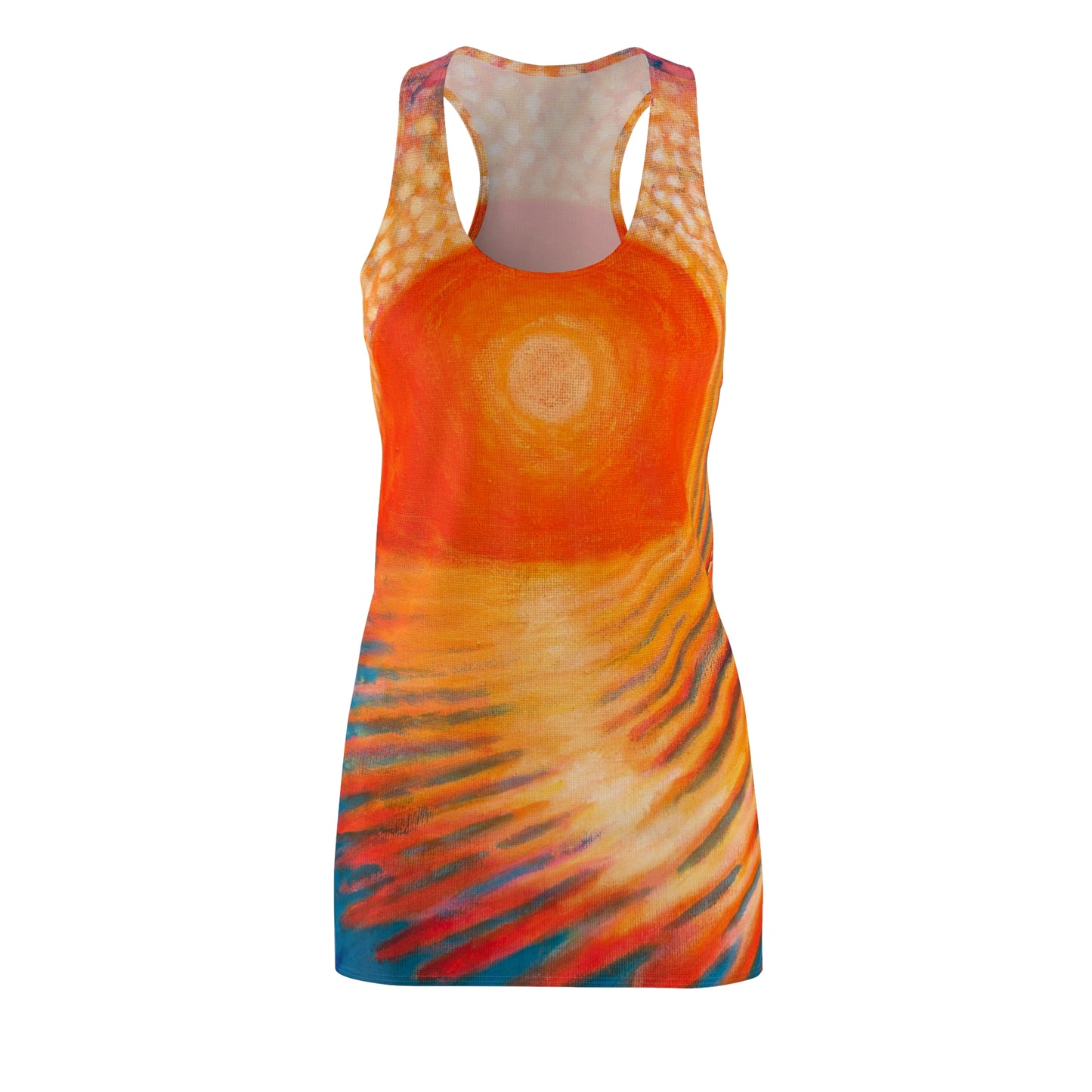 Women's Cut & Sew Racerback Dress (AOP)