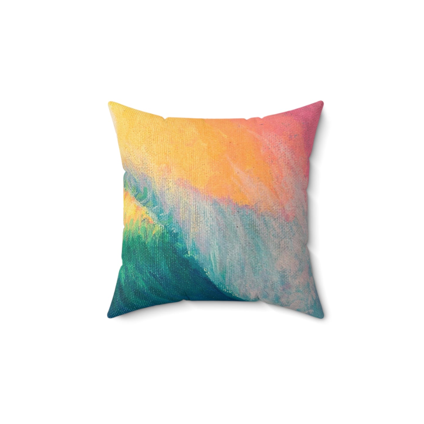 Spun Polyester Square Pillow