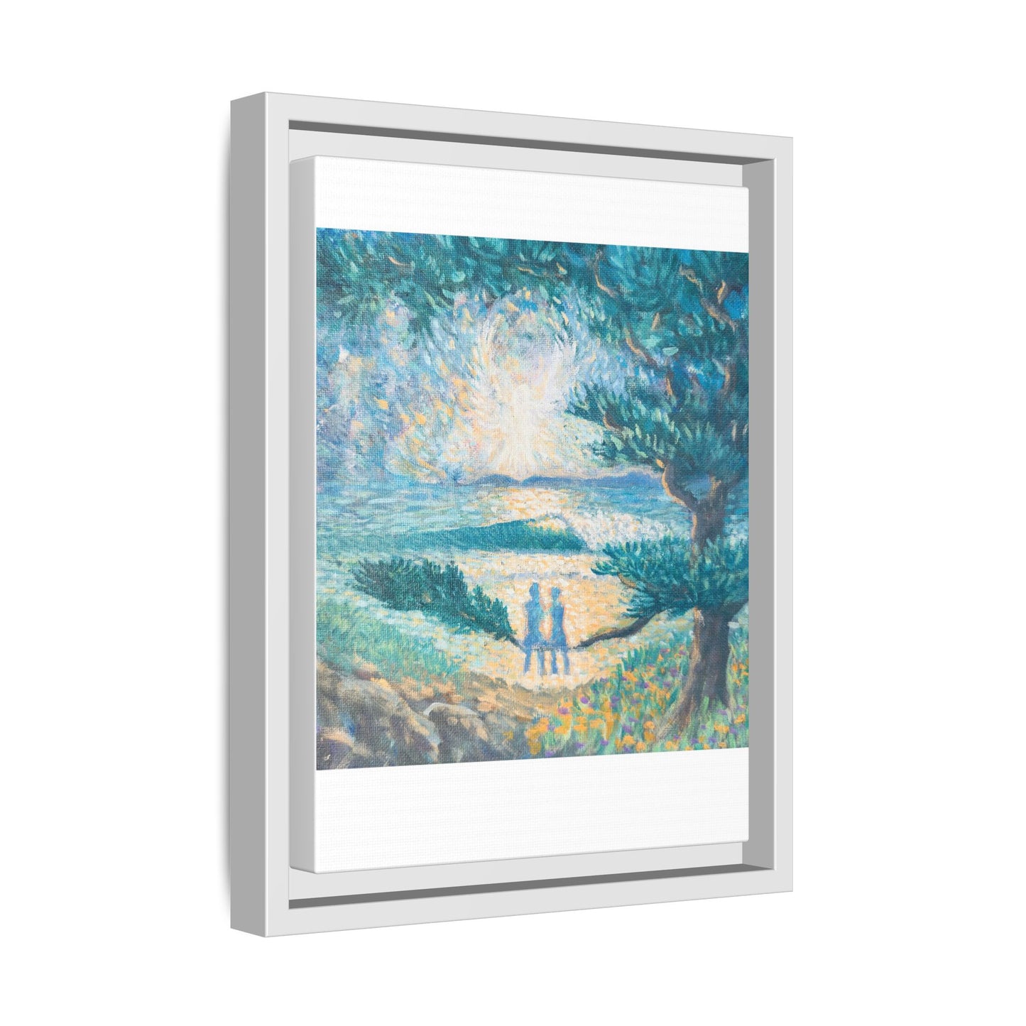 Matte Canvas, Framed (Multi-color)