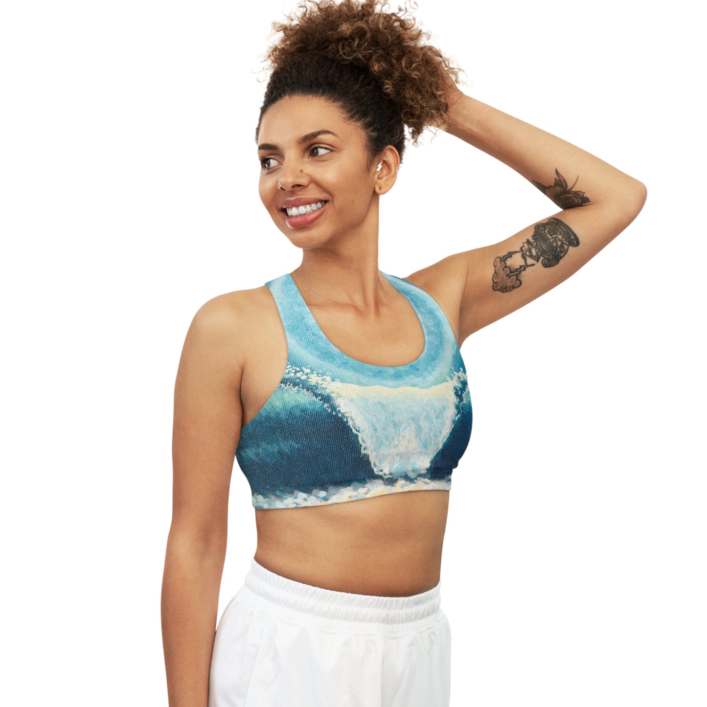 Seamless Sports Bra (AOP)