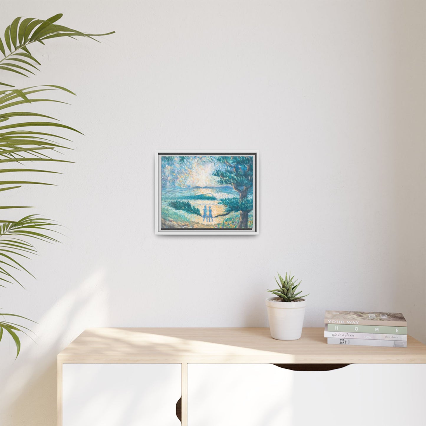 Matte Canvas, Framed (Multi-color)