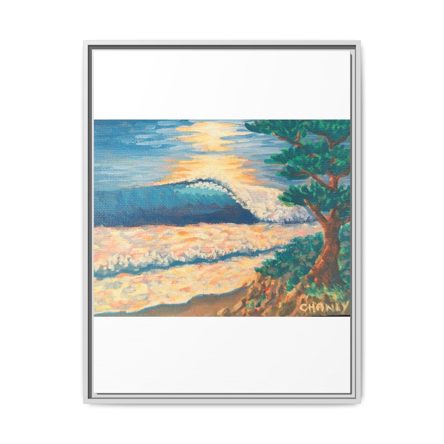 Matte Canvas, Framed (Multi-color)