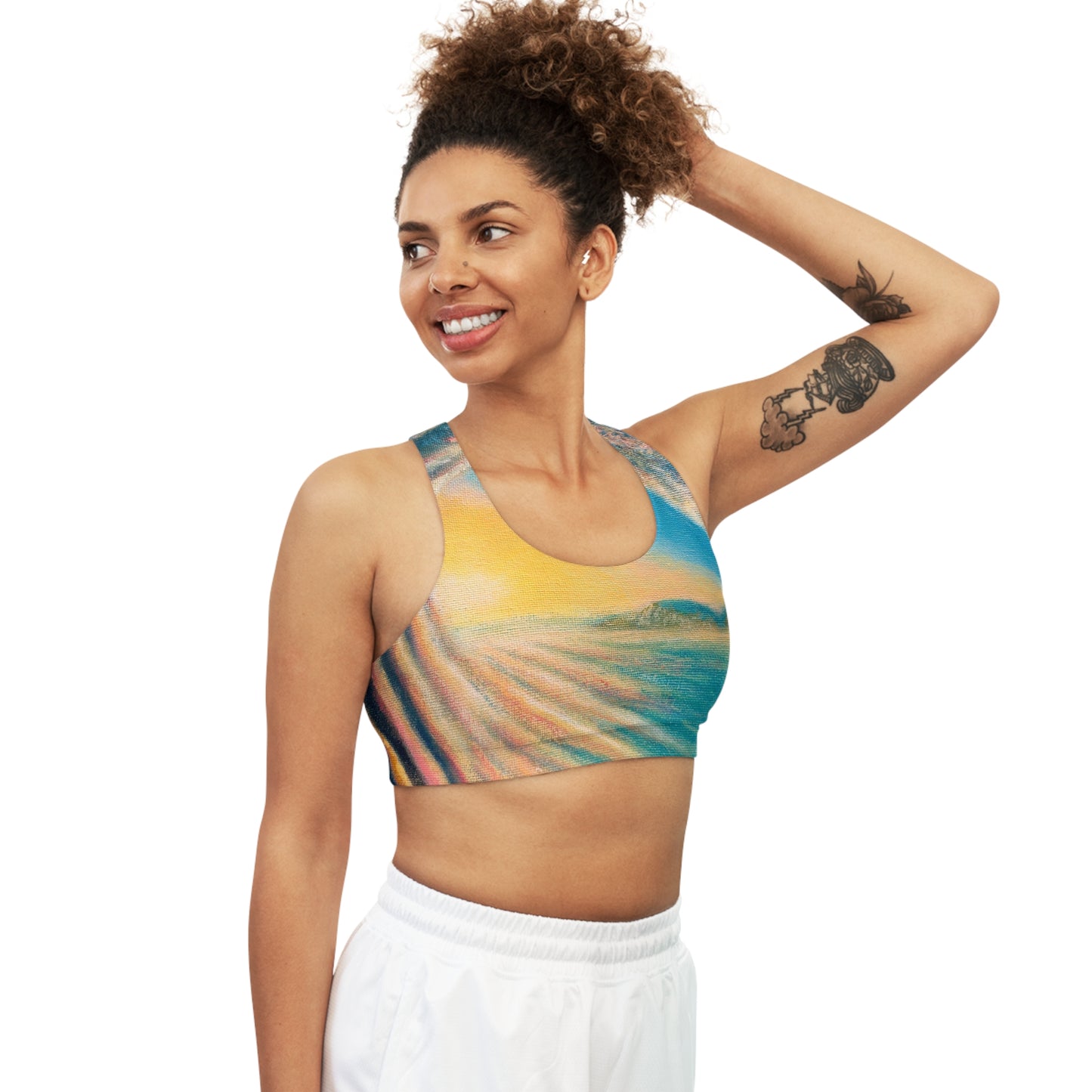 Seamless Sports Bra (AOP)