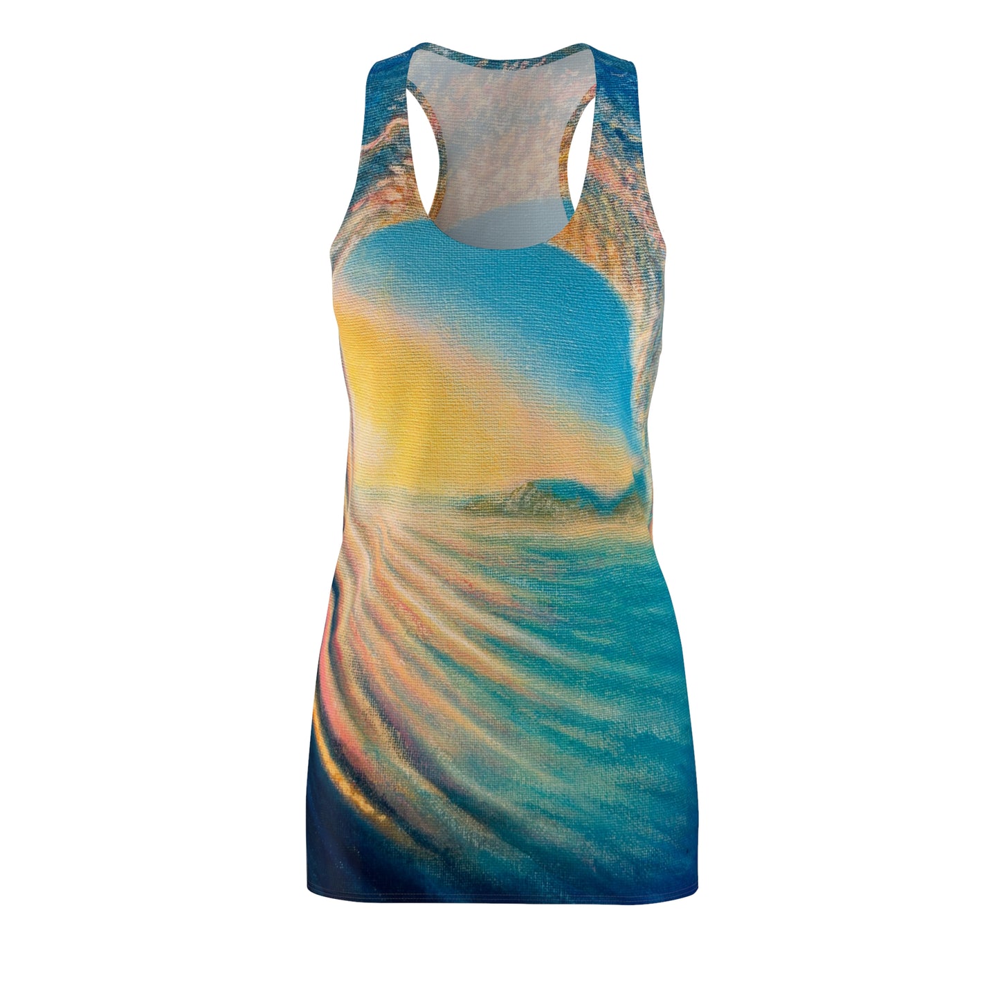 Women's Cut & Sew Racerback Dress (AOP)