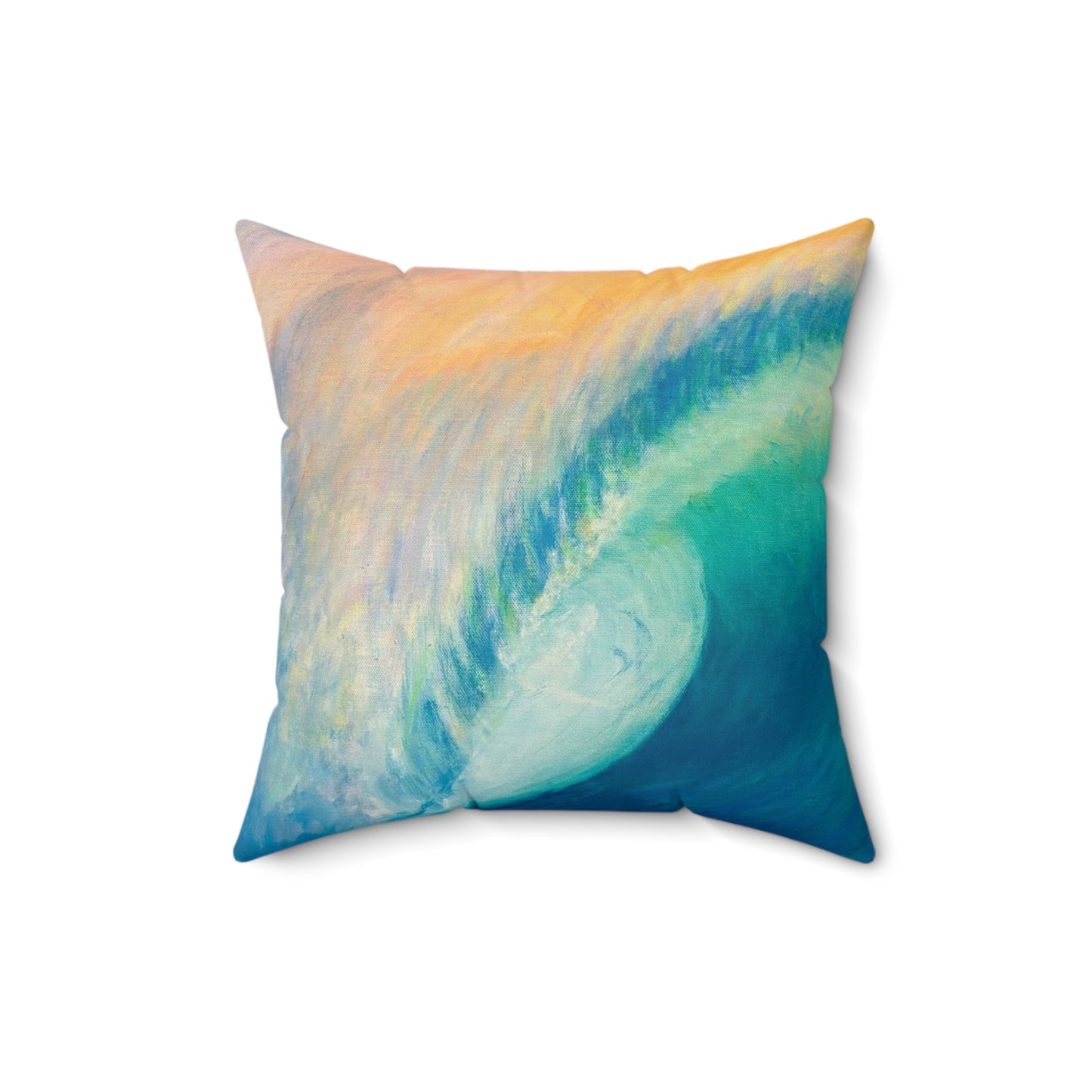 Spun Polyester Square Pillow