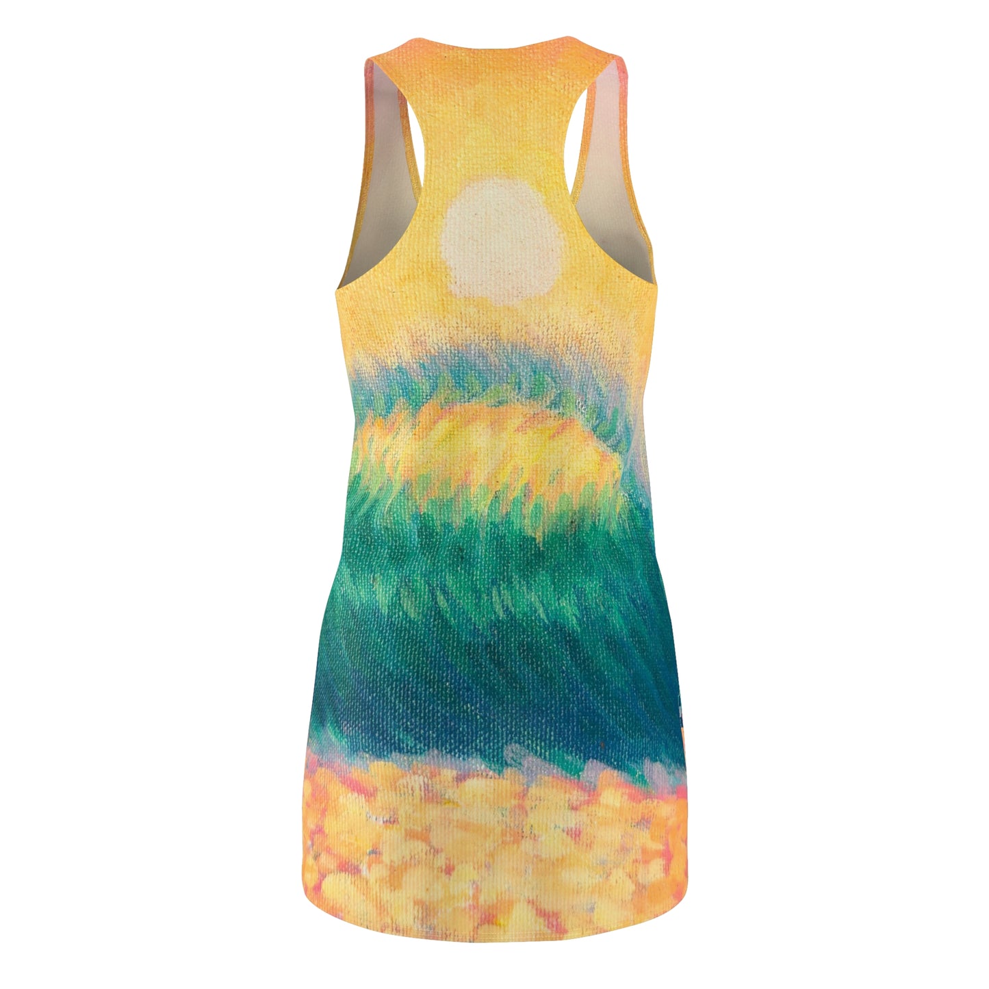 Women's Cut & Sew Racerback Dress (AOP)