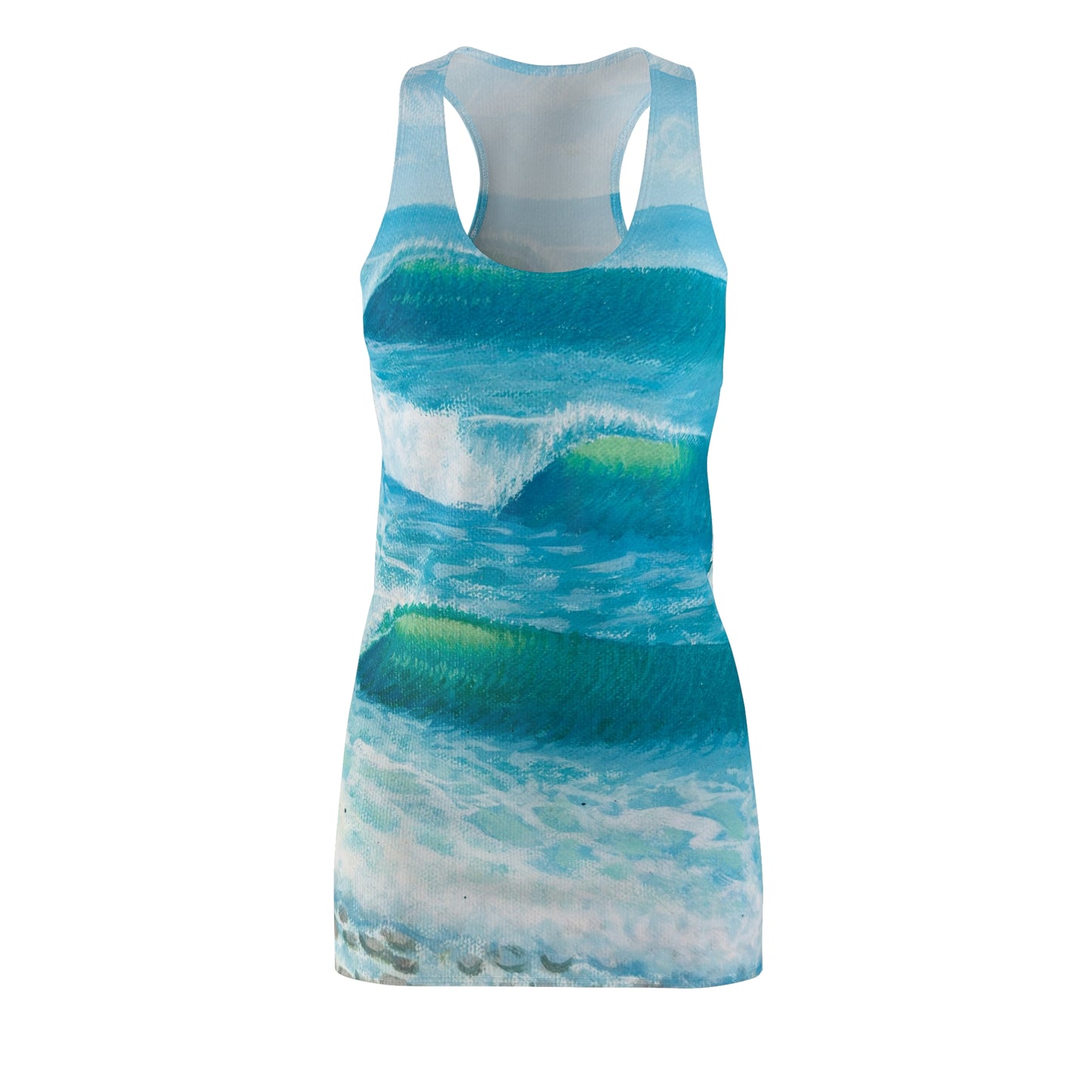 Women's Cut & Sew Racerback Dress (AOP)