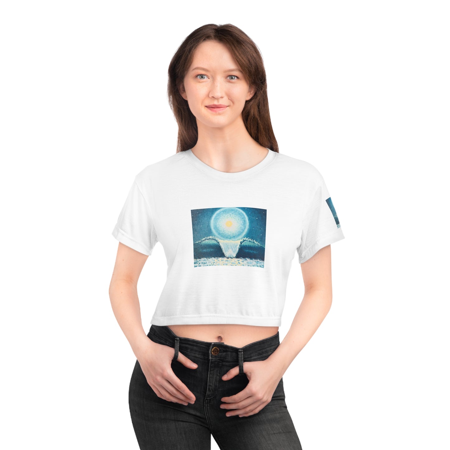 Crop Tee (AOP)