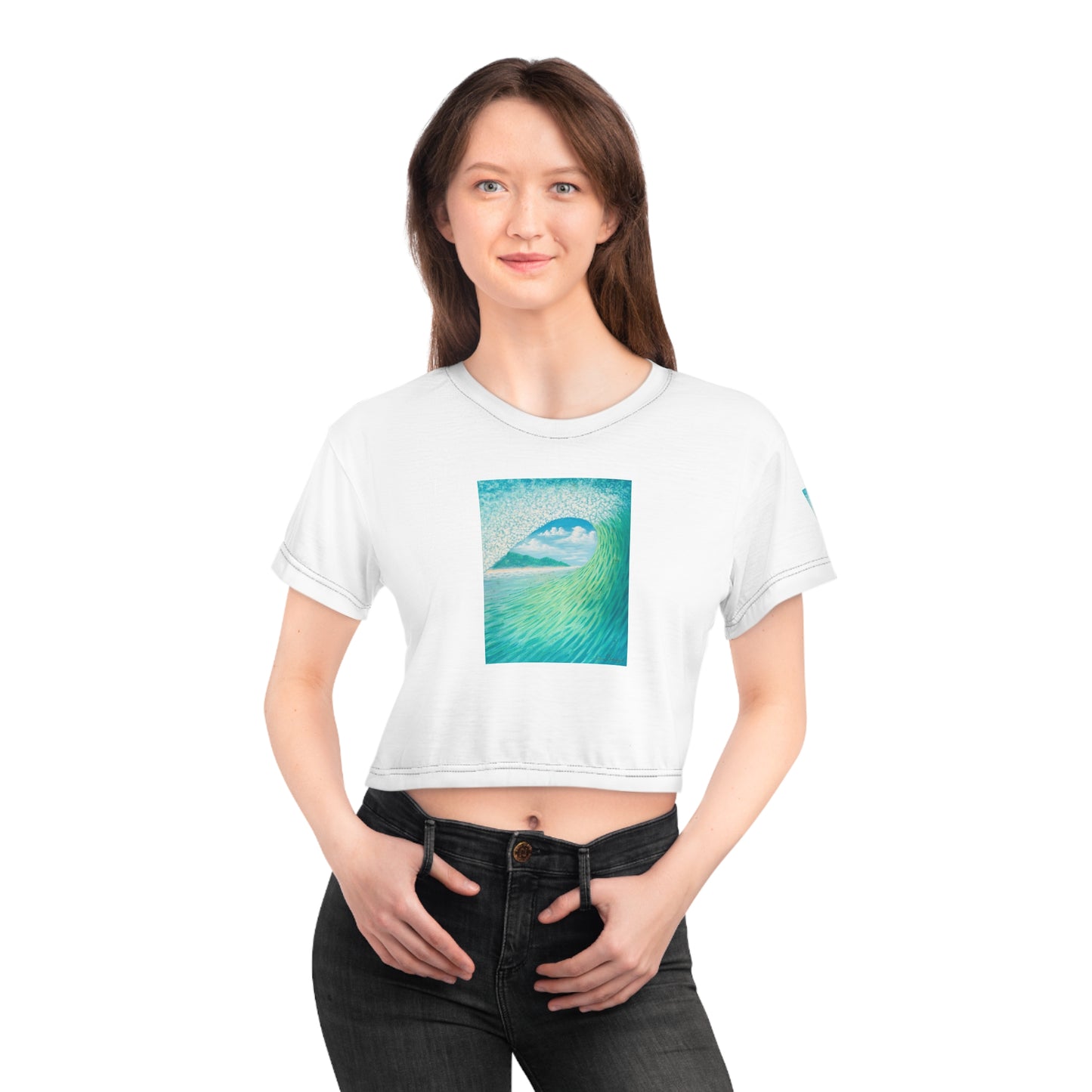 Crop Tee (AOP)