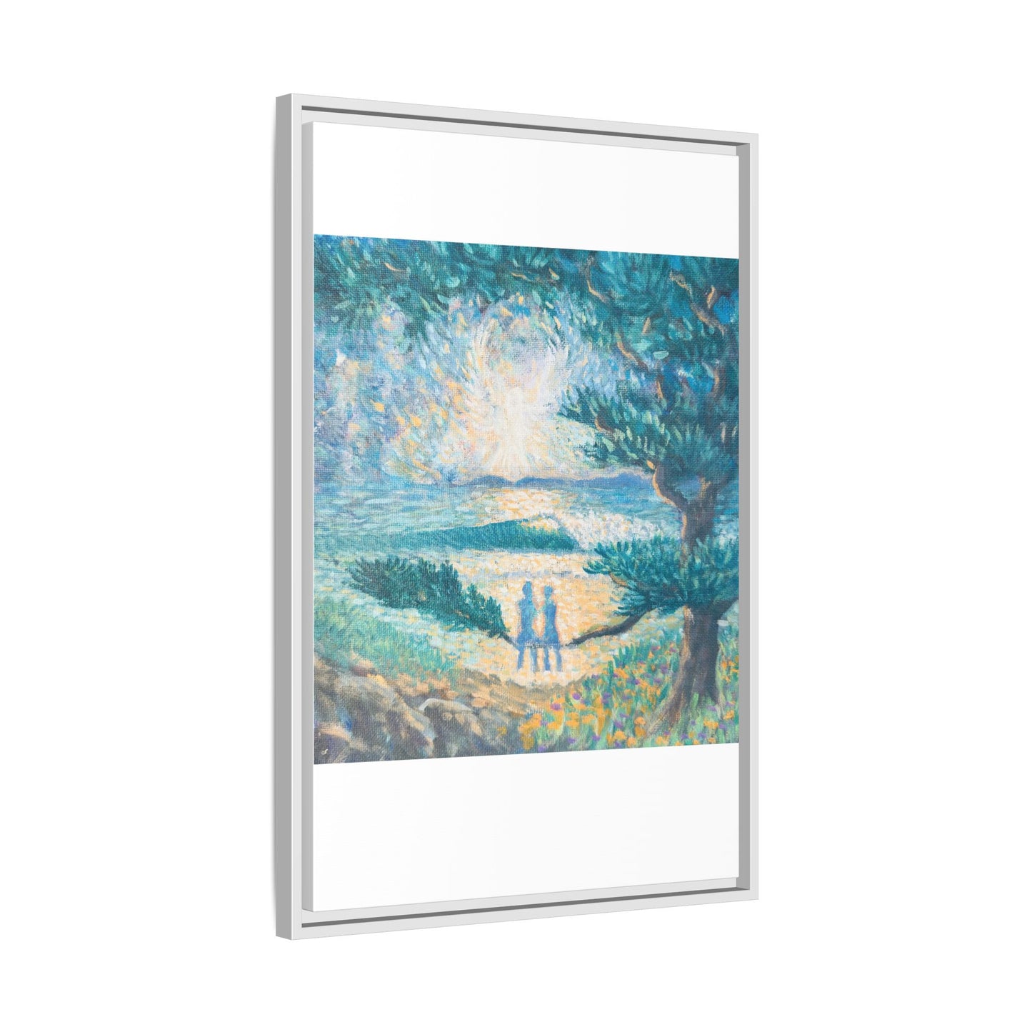 Matte Canvas, Framed (Multi-color)