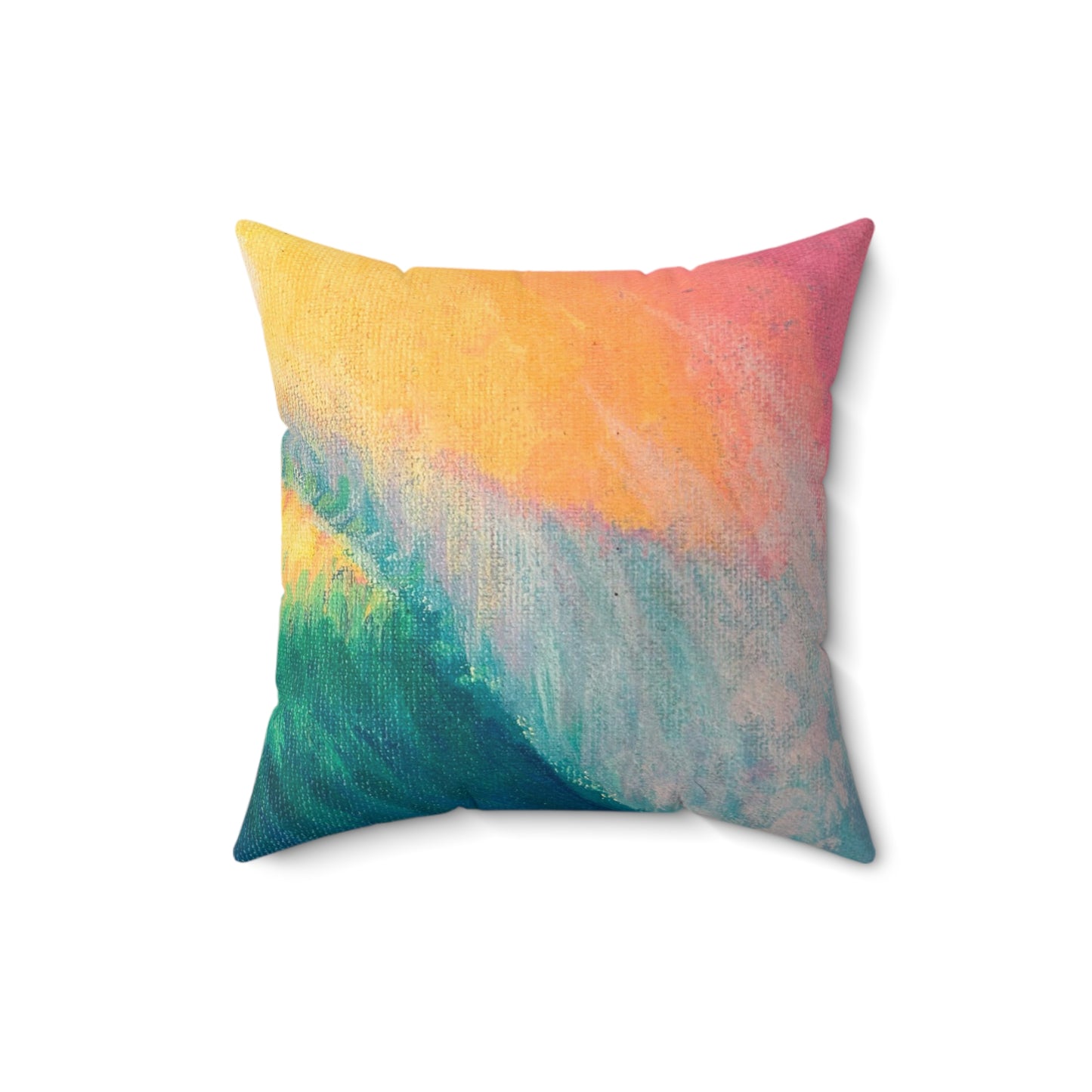 Spun Polyester Square Pillow