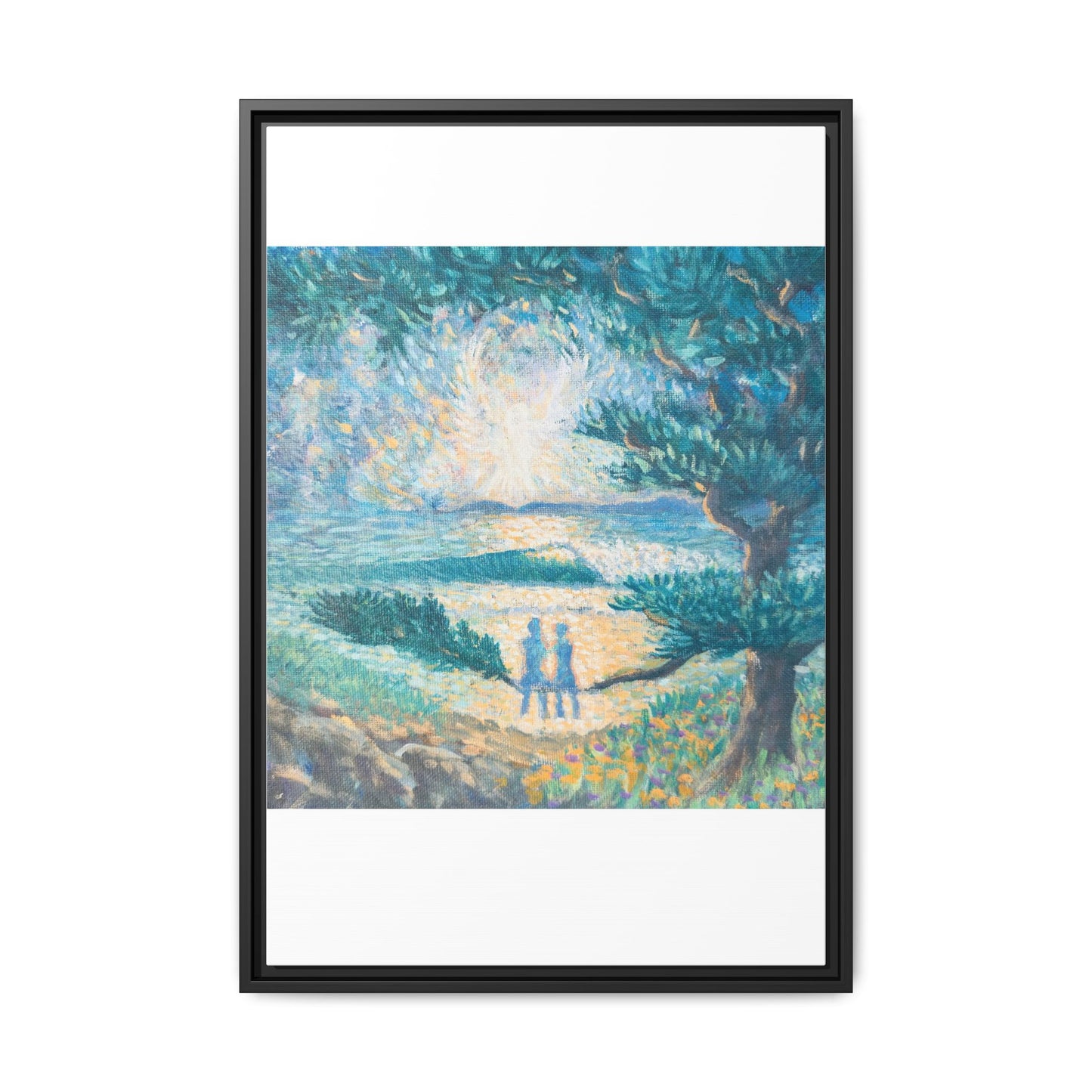 Matte Canvas, Framed (Multi-color)