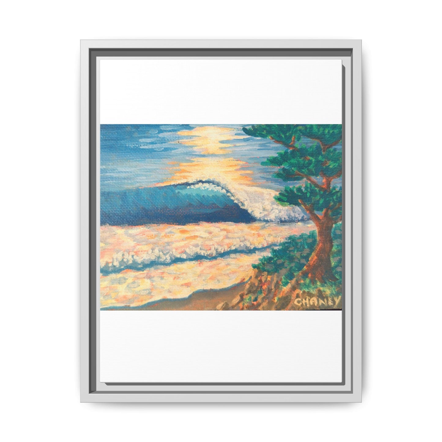 Matte Canvas, Framed (Multi-color)
