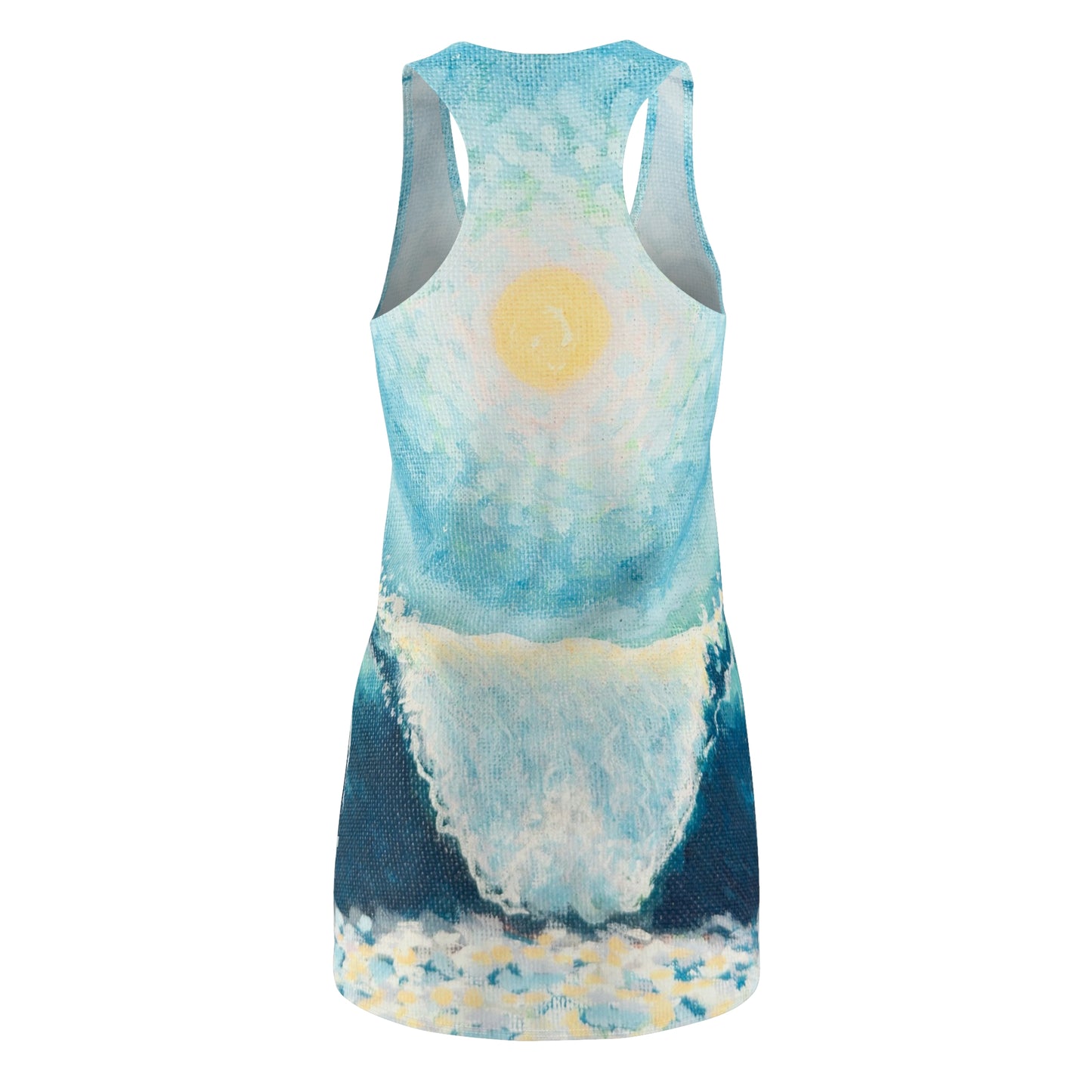 Women's Cut & Sew Racerback Dress (AOP)