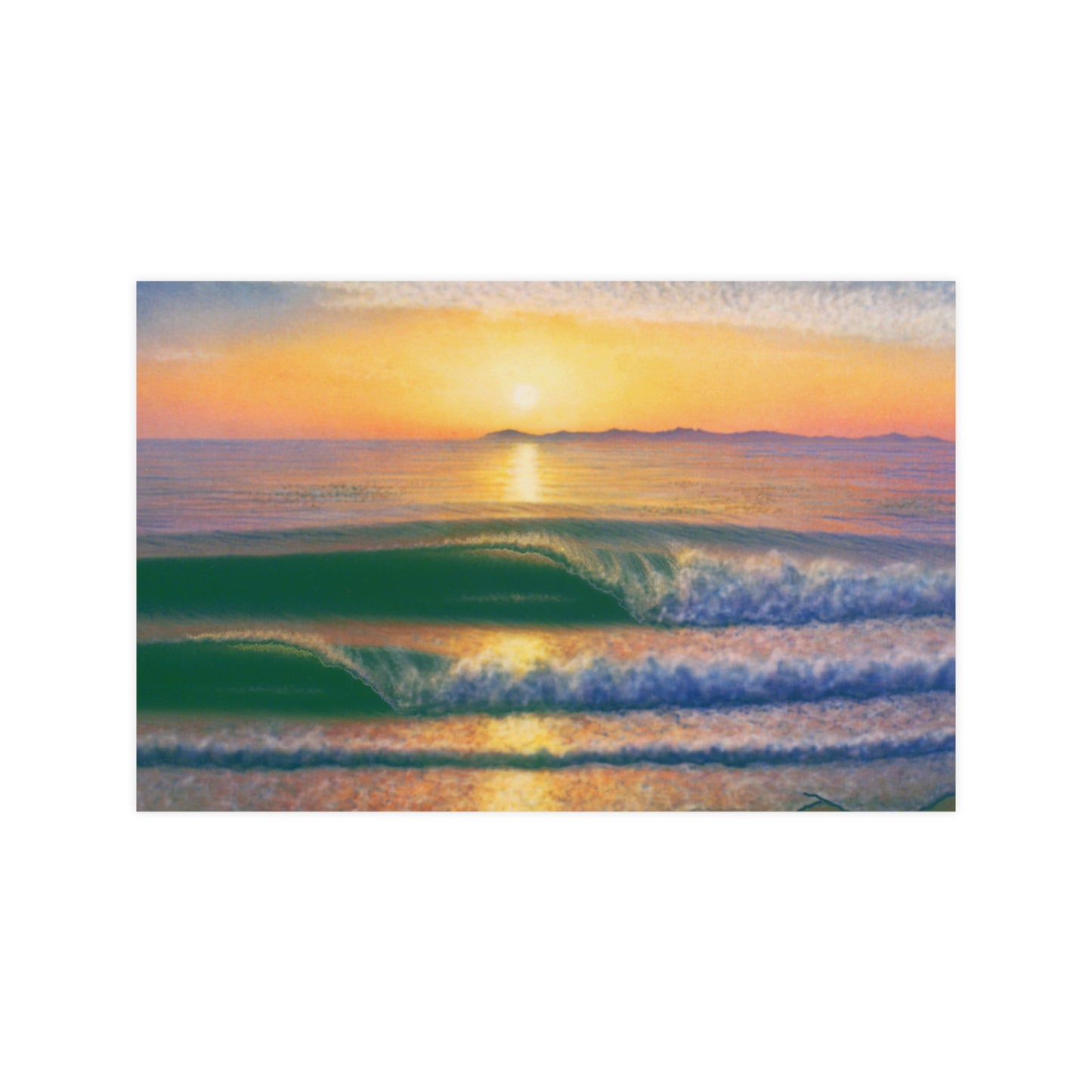 Vertical and Horizontal Matte Posters