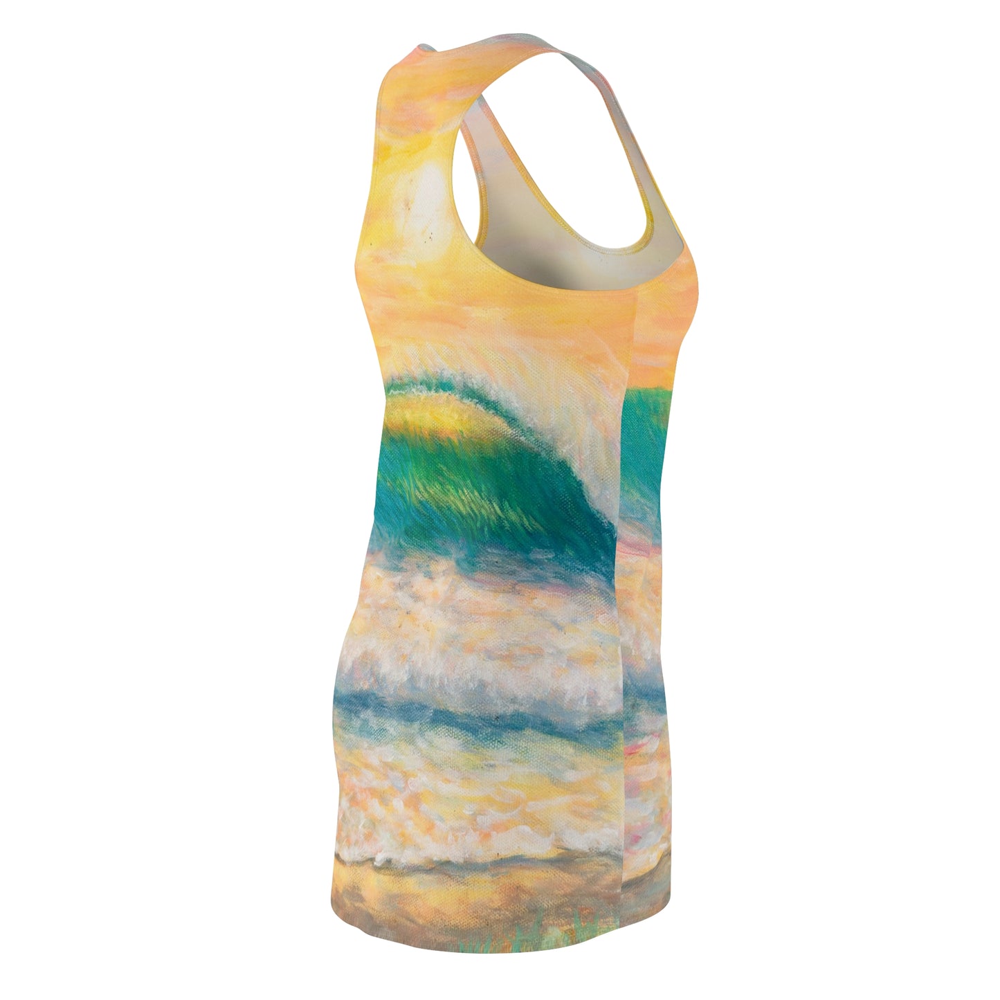 Women's Cut & Sew Racerback Dress (AOP)