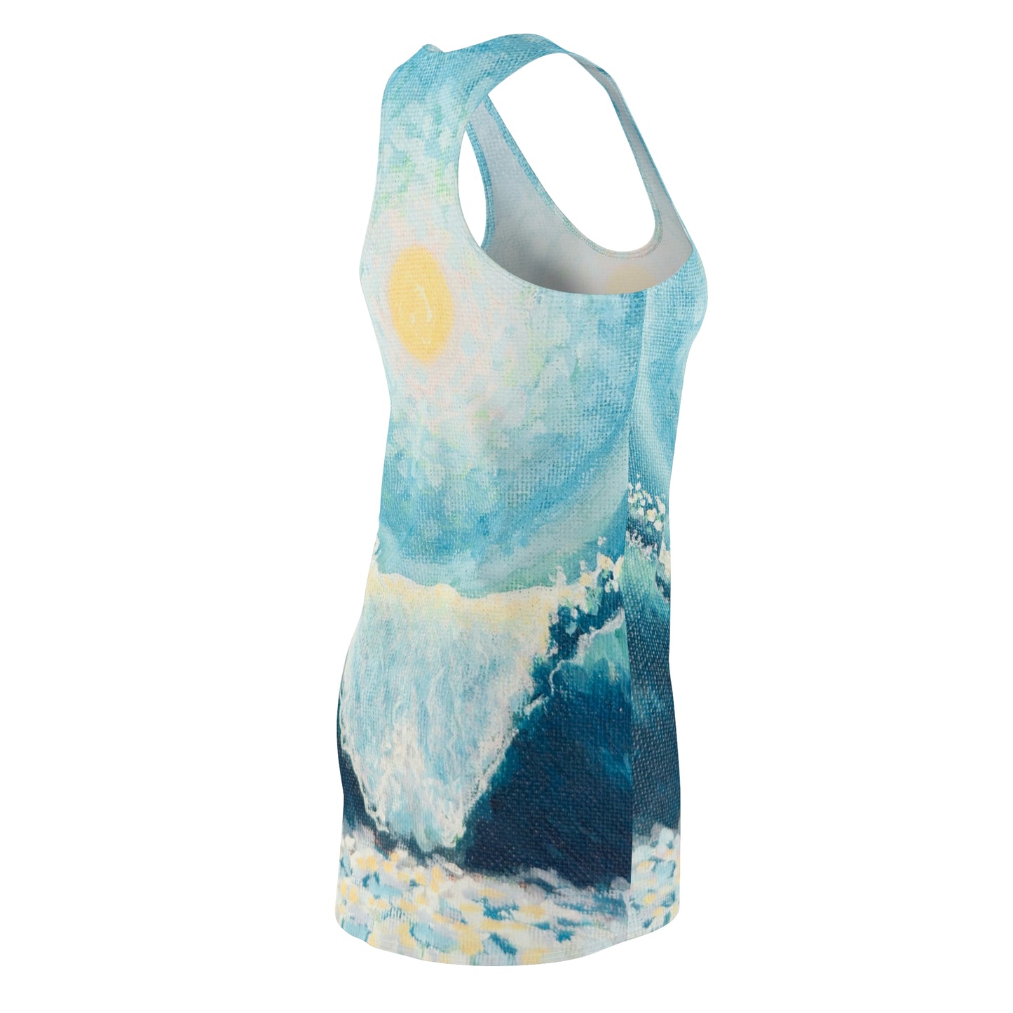 Women's Cut & Sew Racerback Dress (AOP)