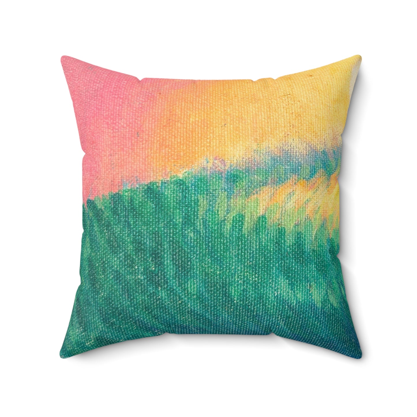 Spun Polyester Square Pillow