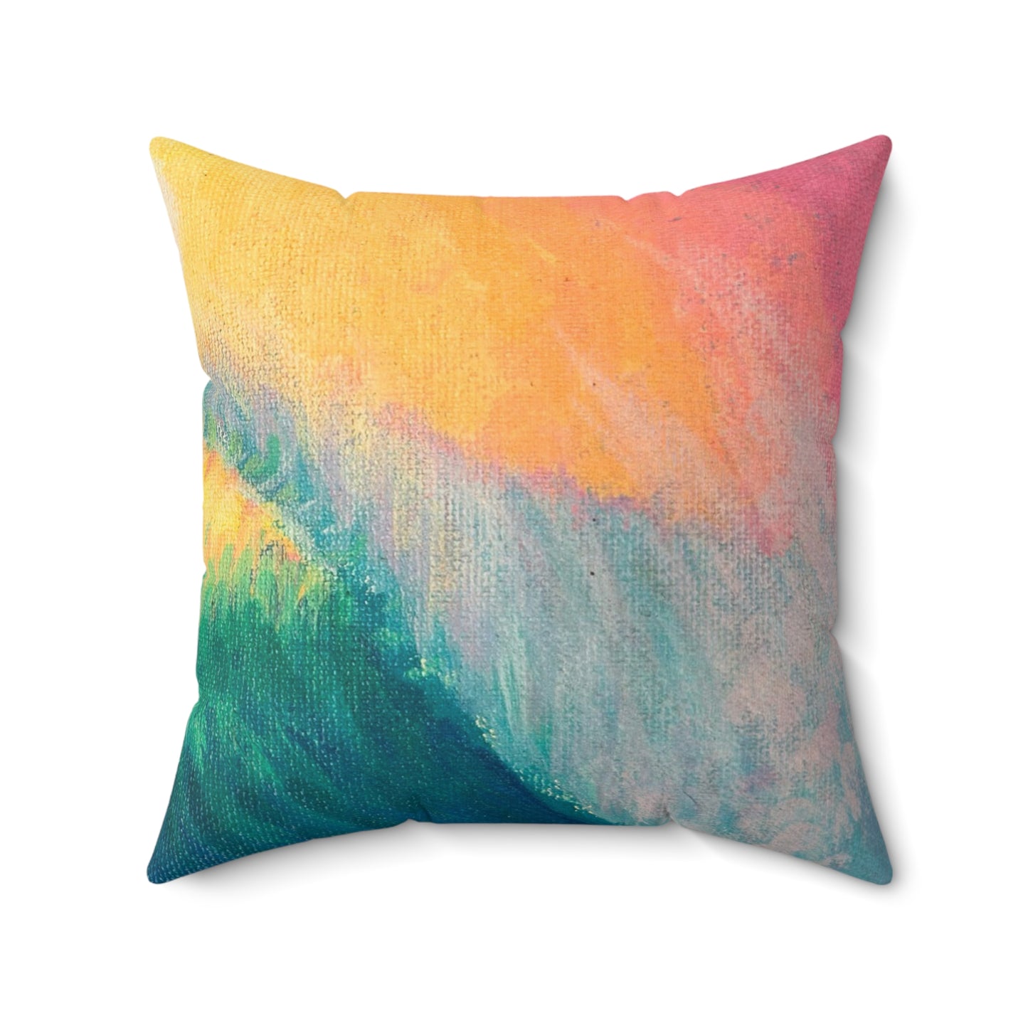 Spun Polyester Square Pillow