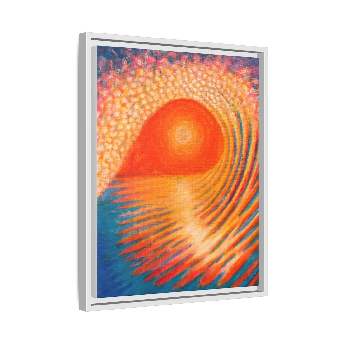 Matte Canvas, Framed (Multi-color)