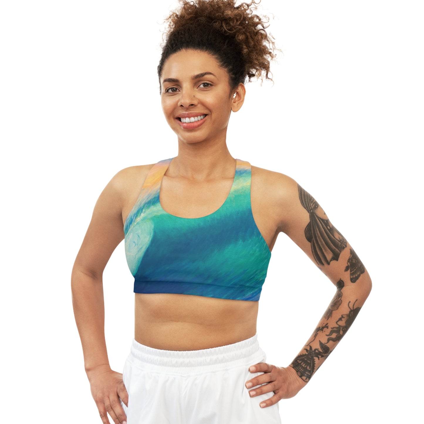 Seamless Sports Bra (AOP)