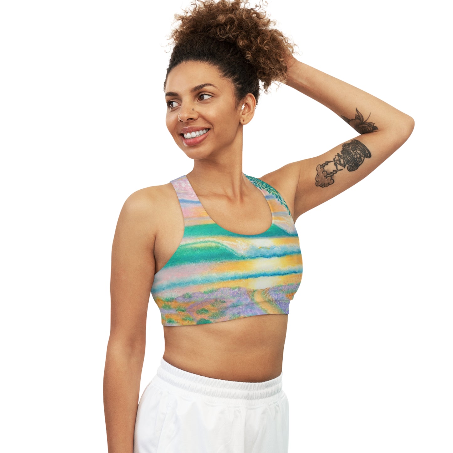 Seamless Sports Bra (AOP)