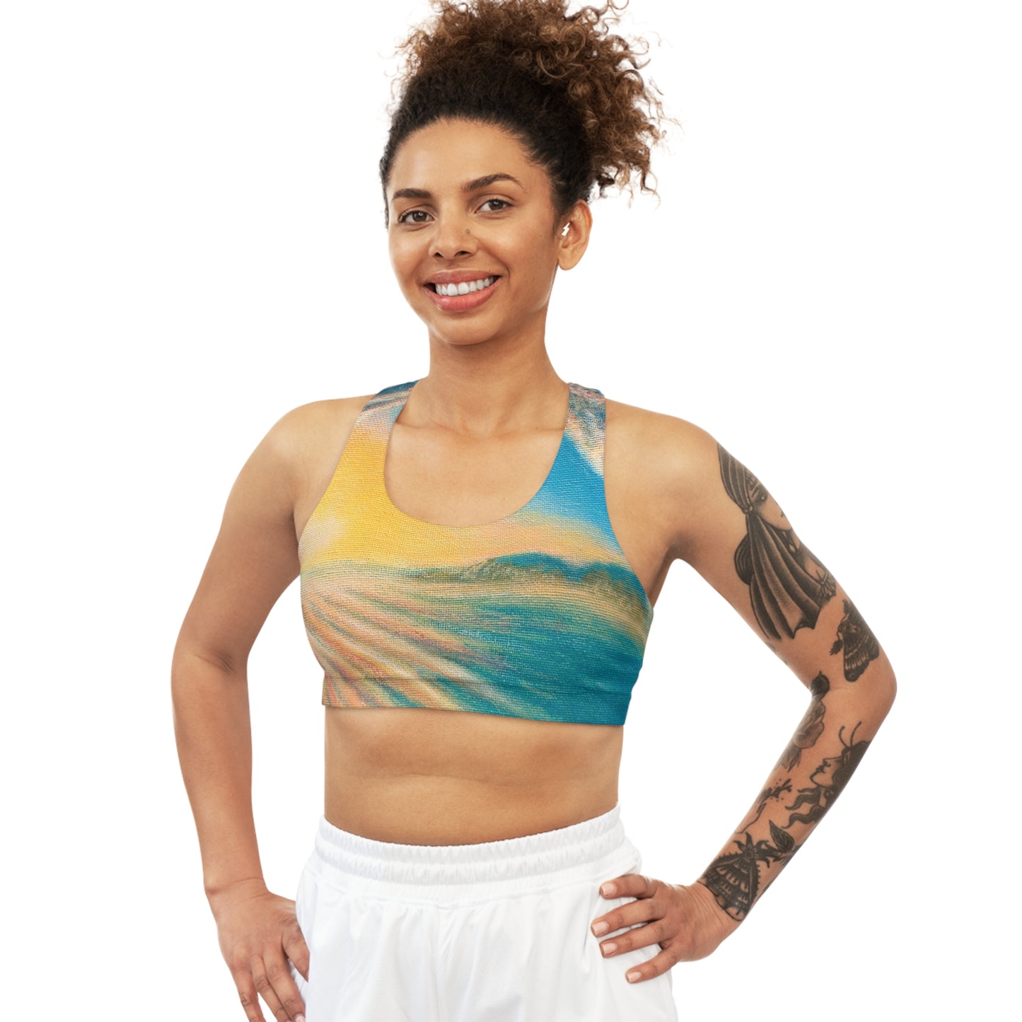 Seamless Sports Bra (AOP)