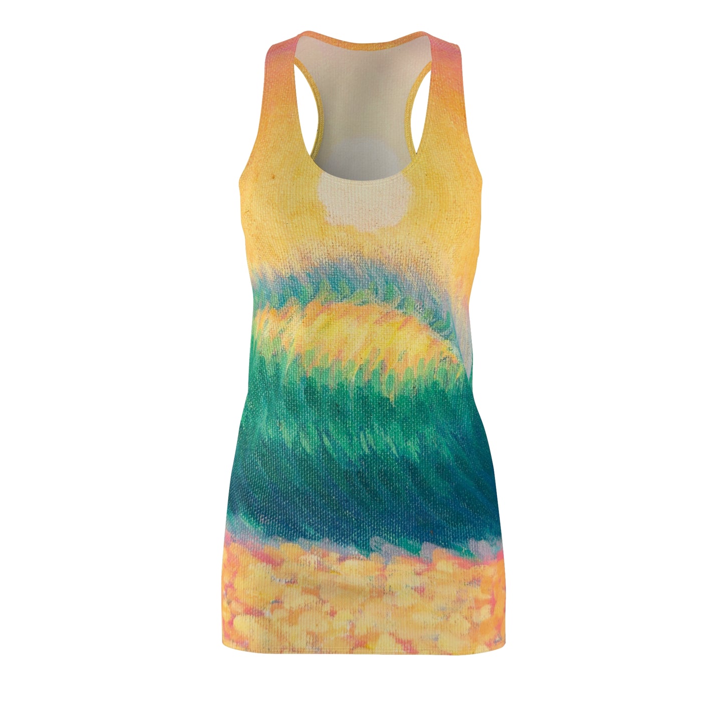 Women's Cut & Sew Racerback Dress (AOP)