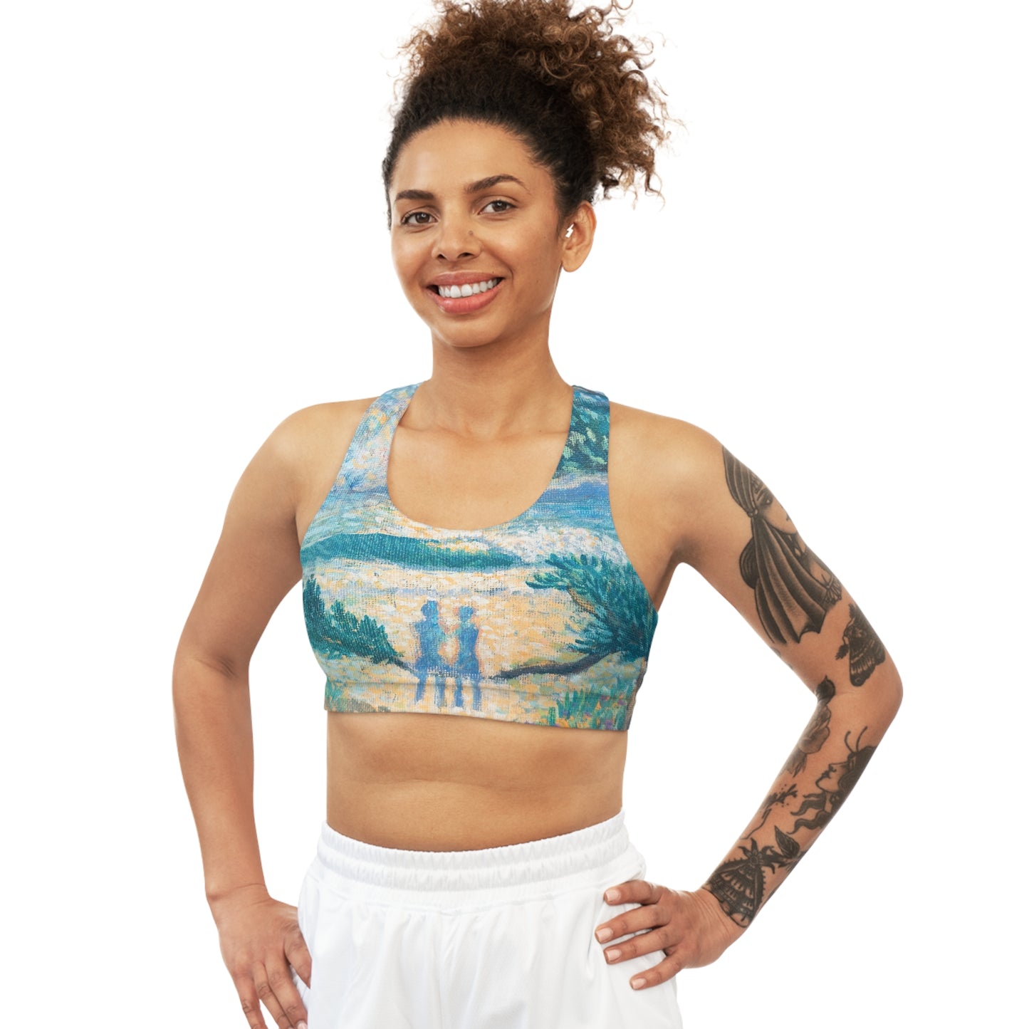 Seamless Sports Bra (AOP)