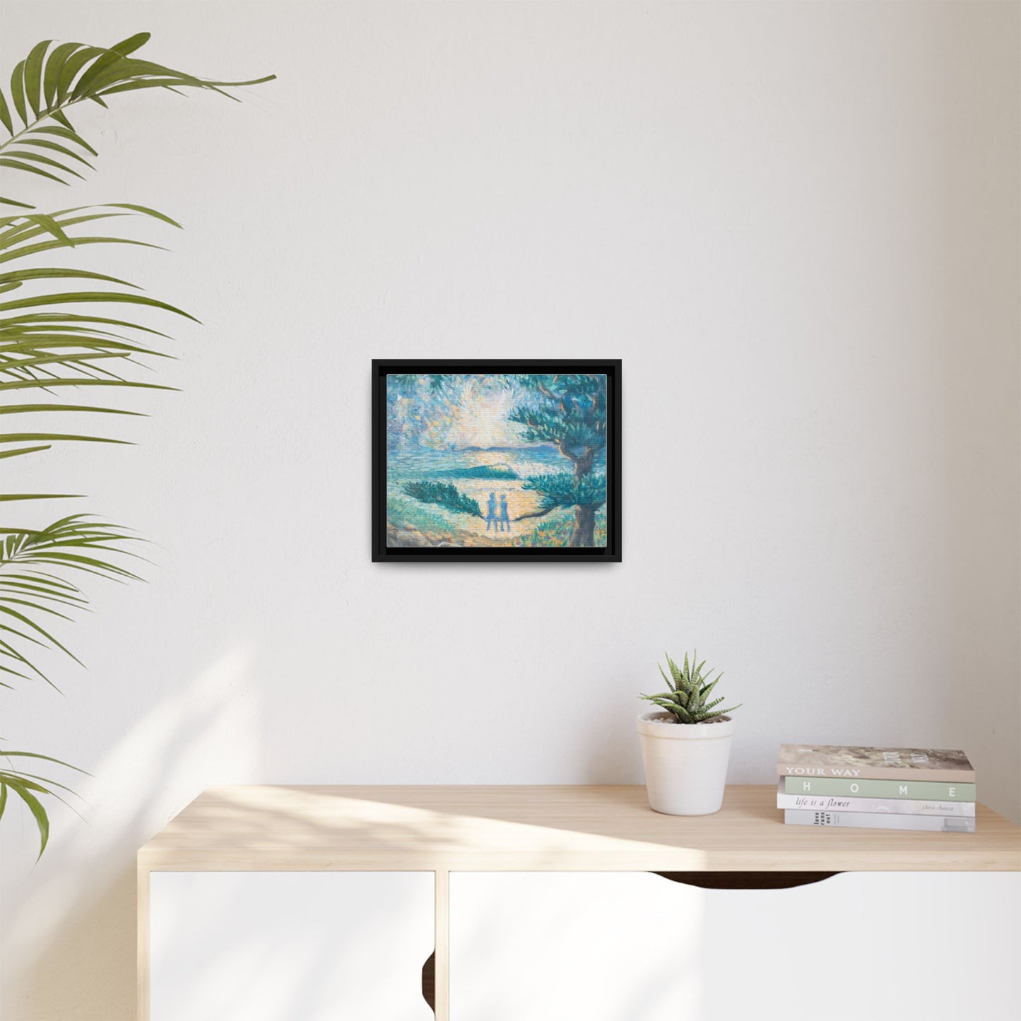 Matte Canvas, Framed (Multi-color)