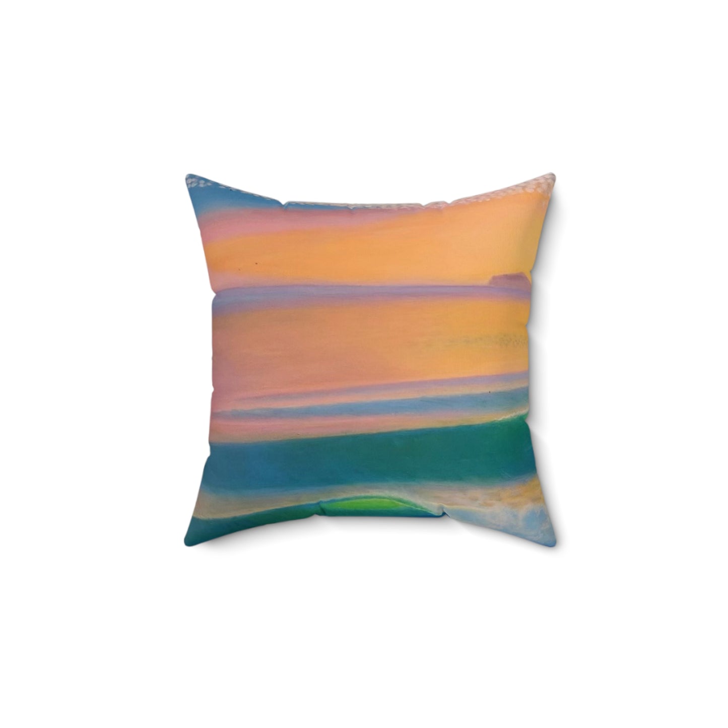 Spun Polyester Square Pillow