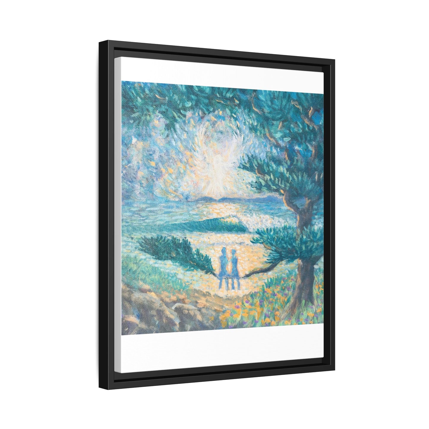 Matte Canvas, Framed (Multi-color)
