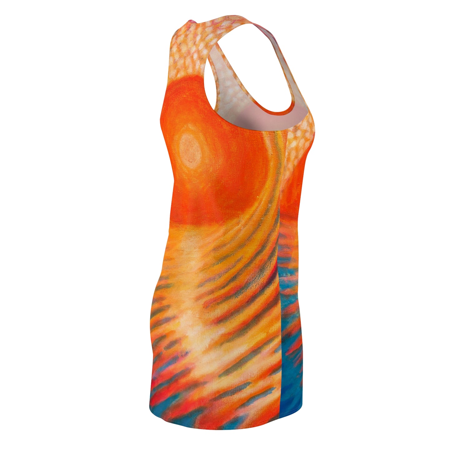 Women's Cut & Sew Racerback Dress (AOP)