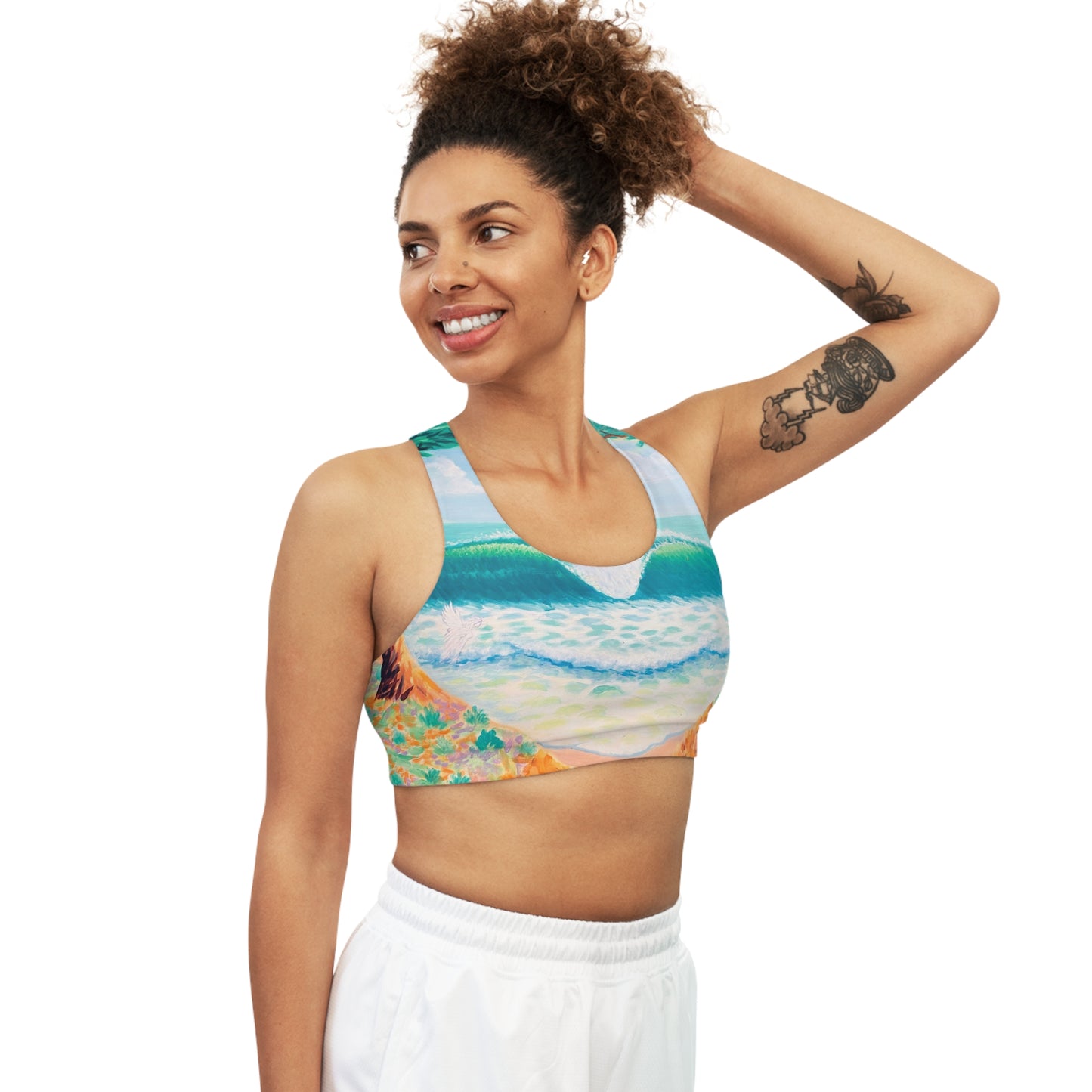 Seamless Sports Bra (AOP)