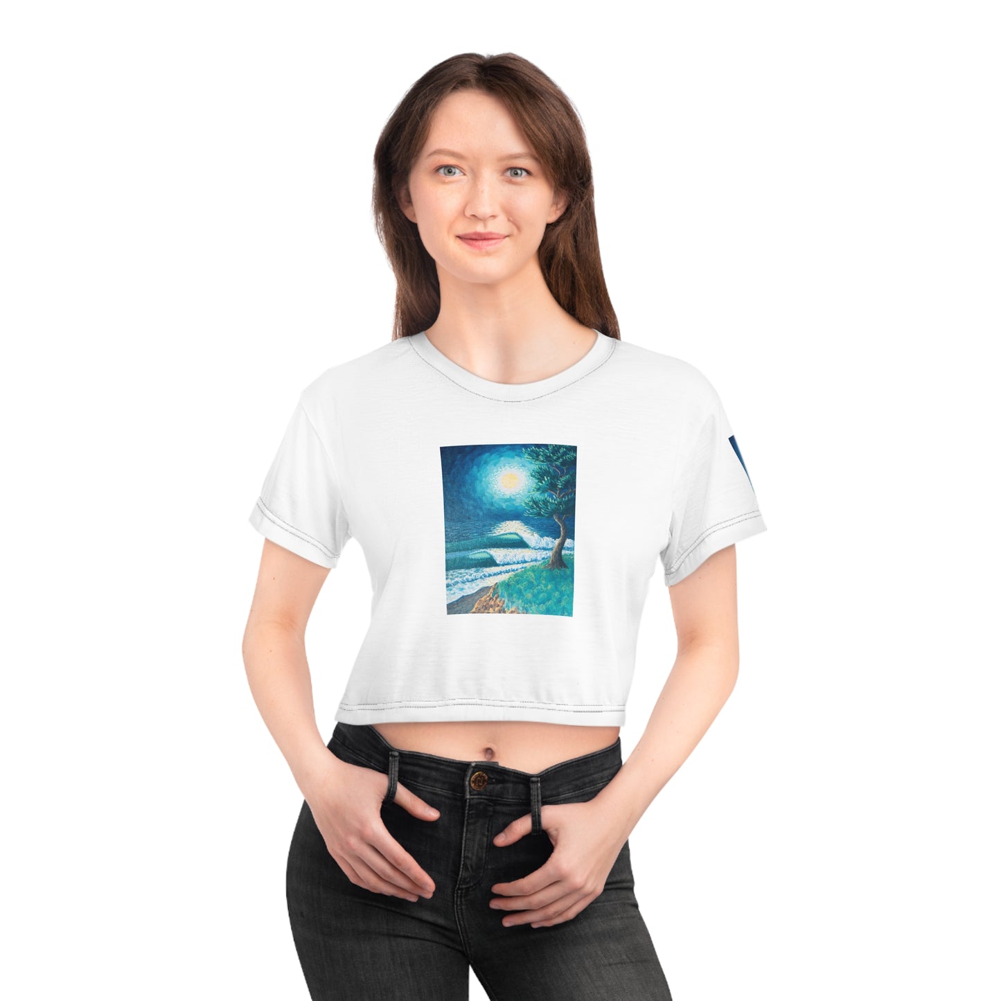 Crop Tee (AOP)