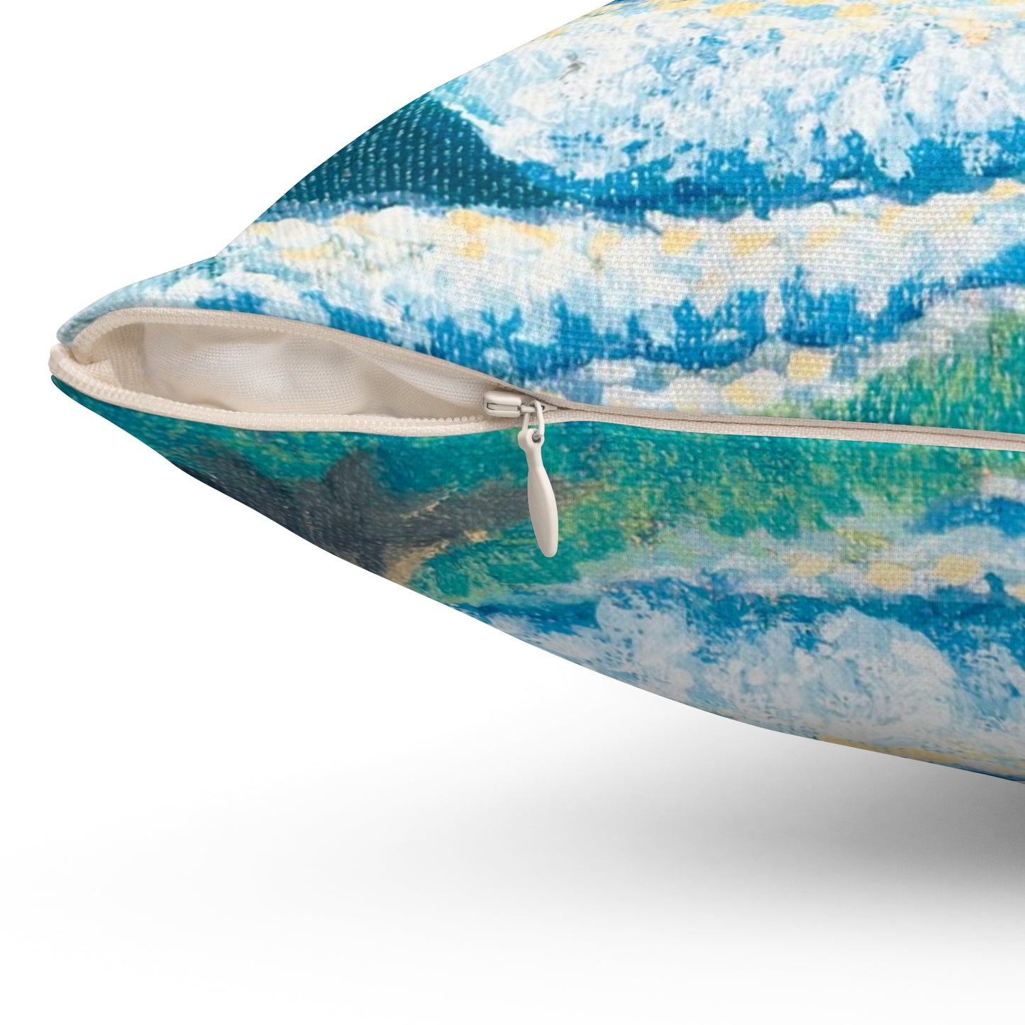 Spun Polyester Square Pillow