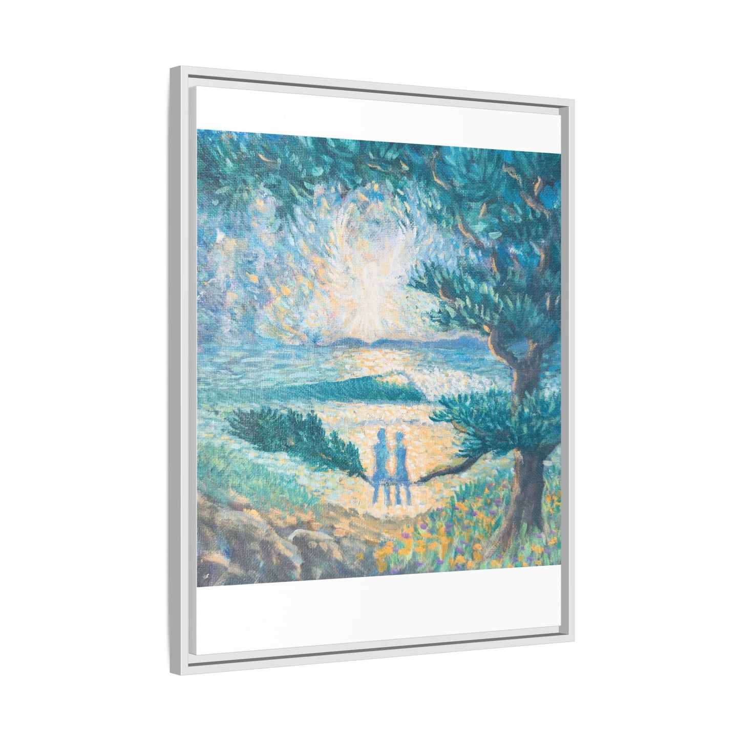 Matte Canvas, Framed (Multi-color)