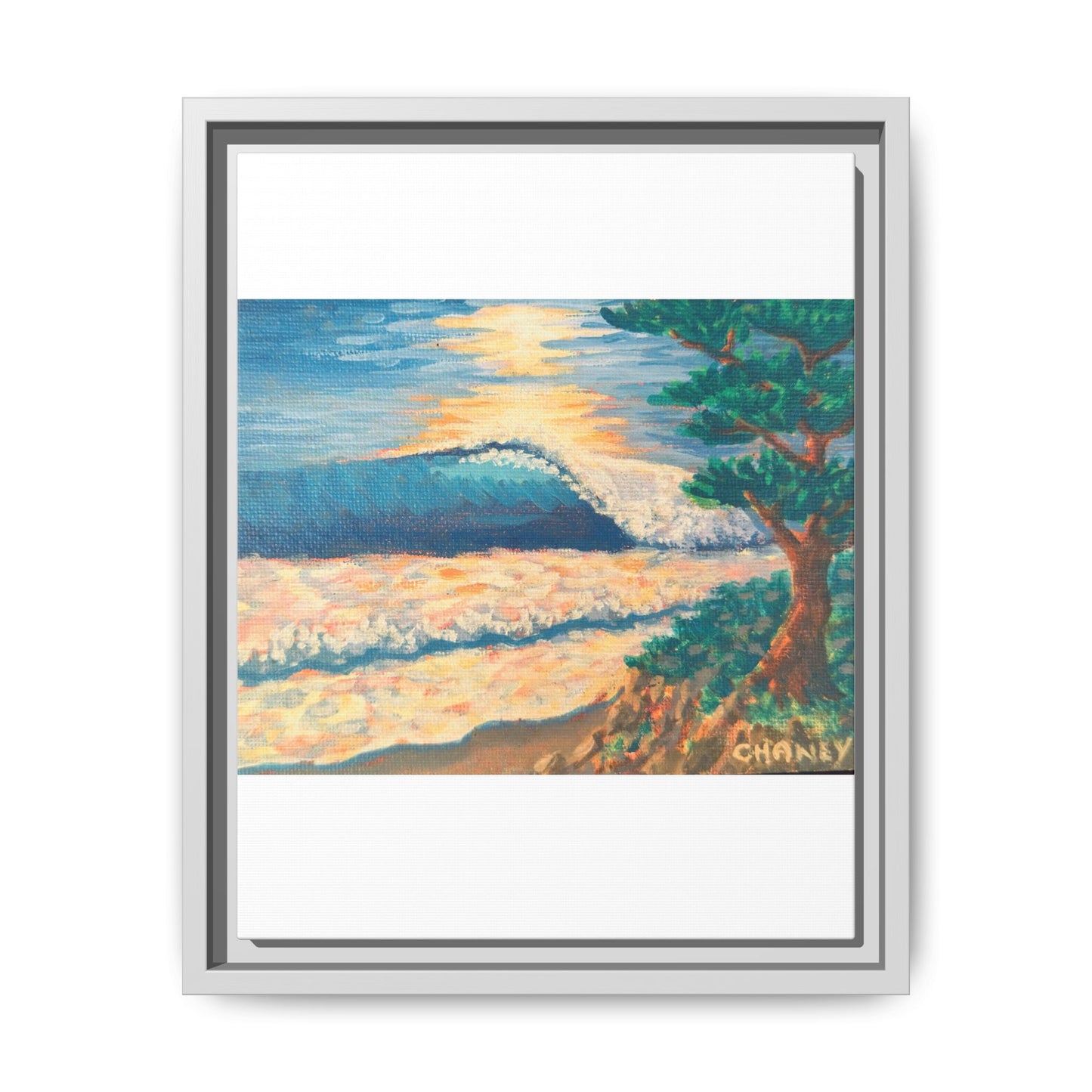 Matte Canvas, Framed (Multi-color)