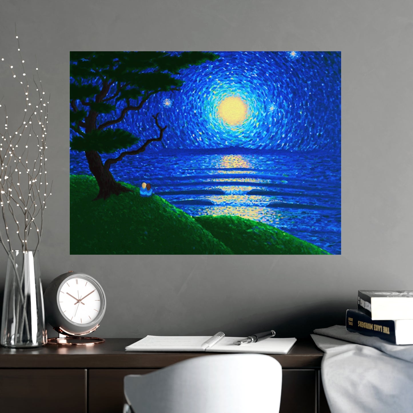 Vertical and Horizontal Matte Posters