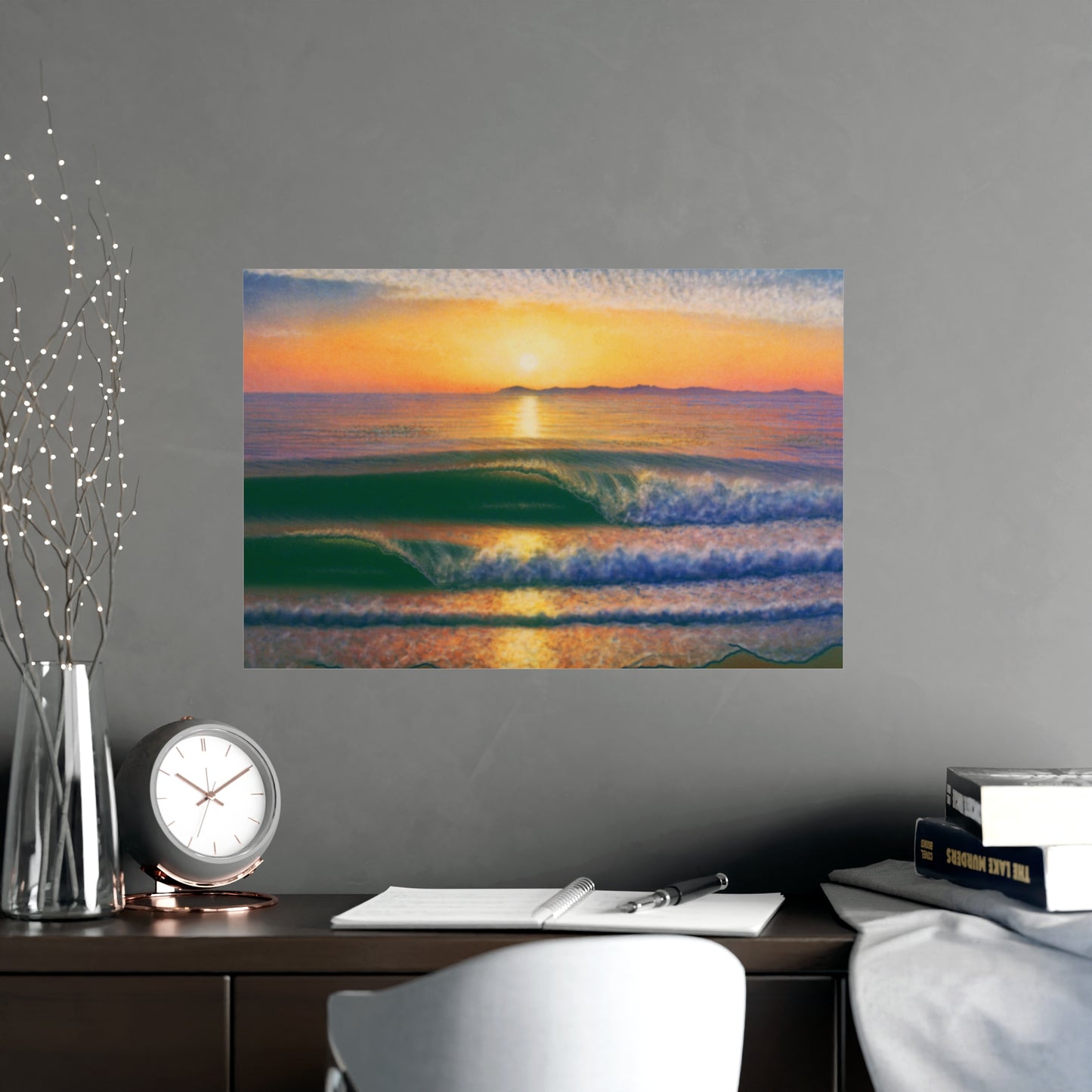 Vertical and Horizontal Matte Posters