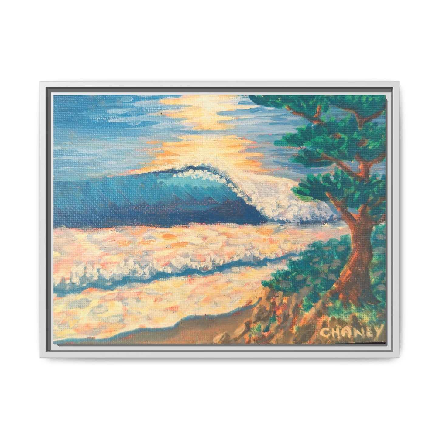 Matte Canvas, Framed (Multi-color)
