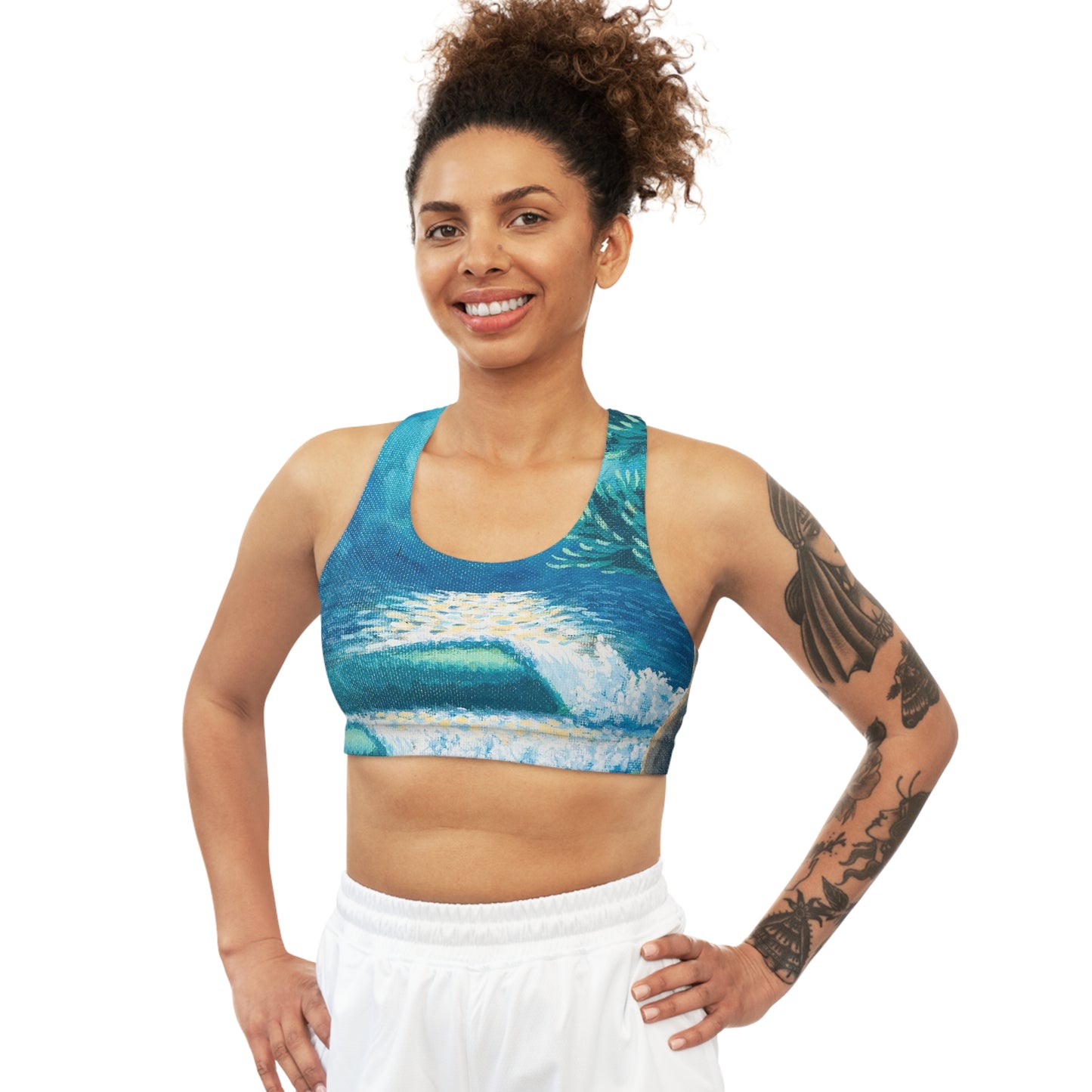 Seamless Sports Bra (AOP)