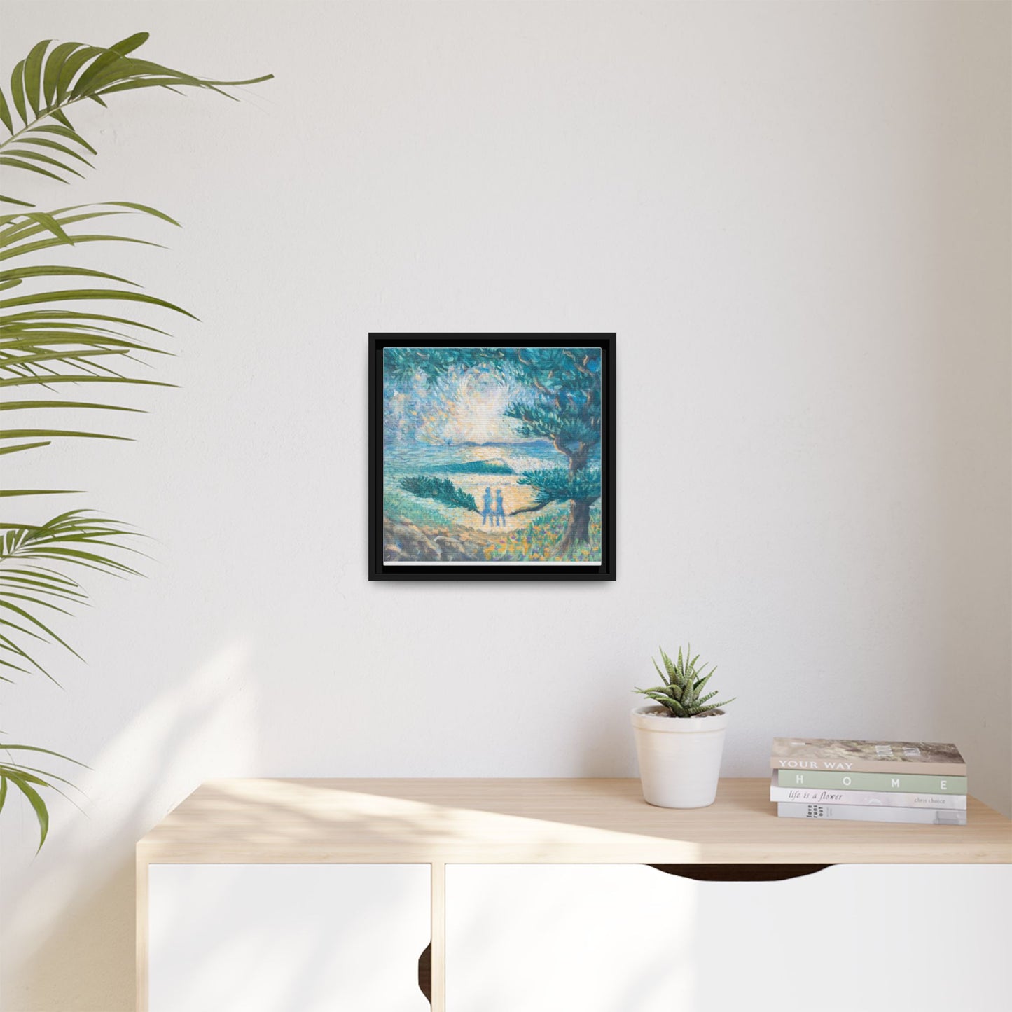 Matte Canvas, Framed (Multi-color)