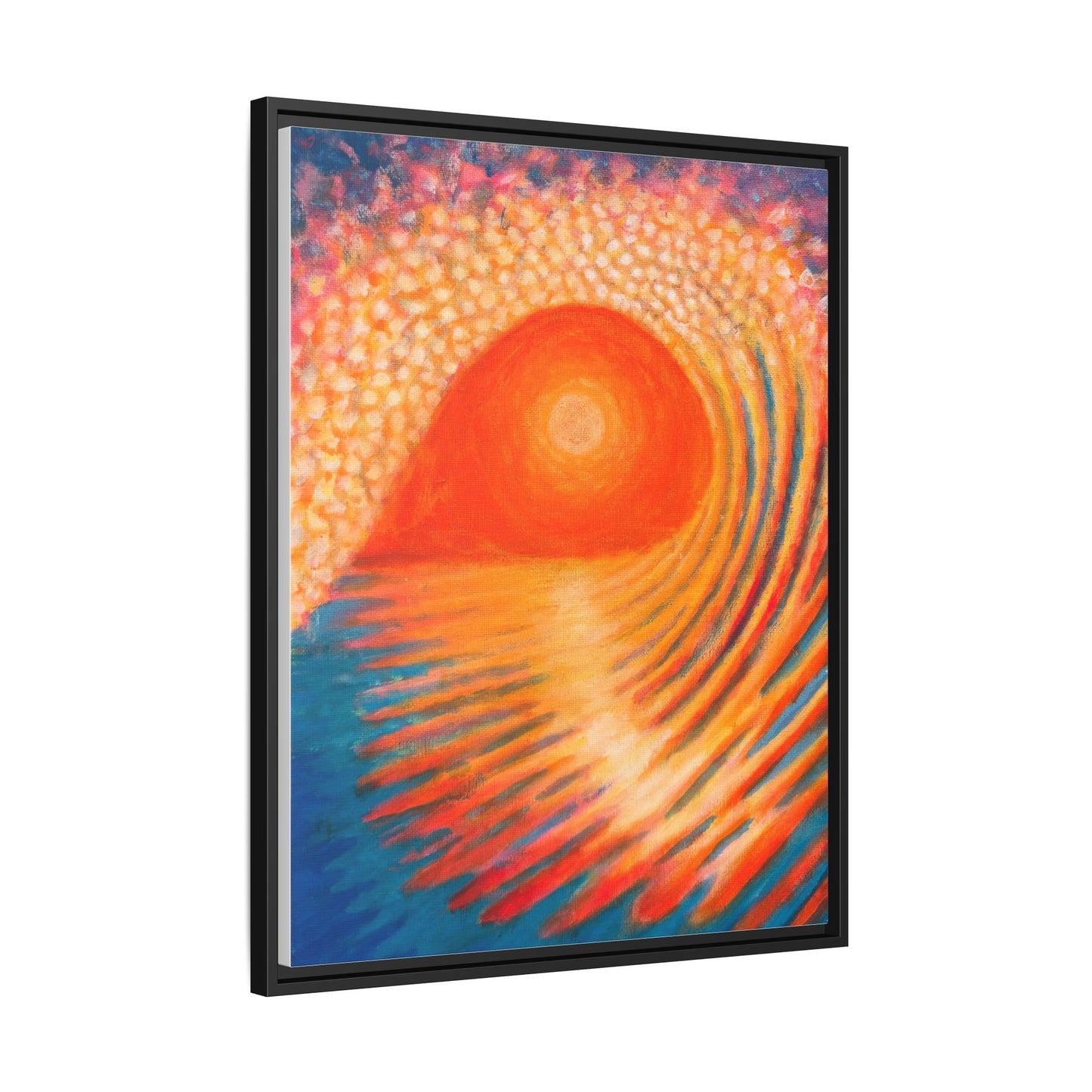 Matte Canvas, Framed (Multi-color)