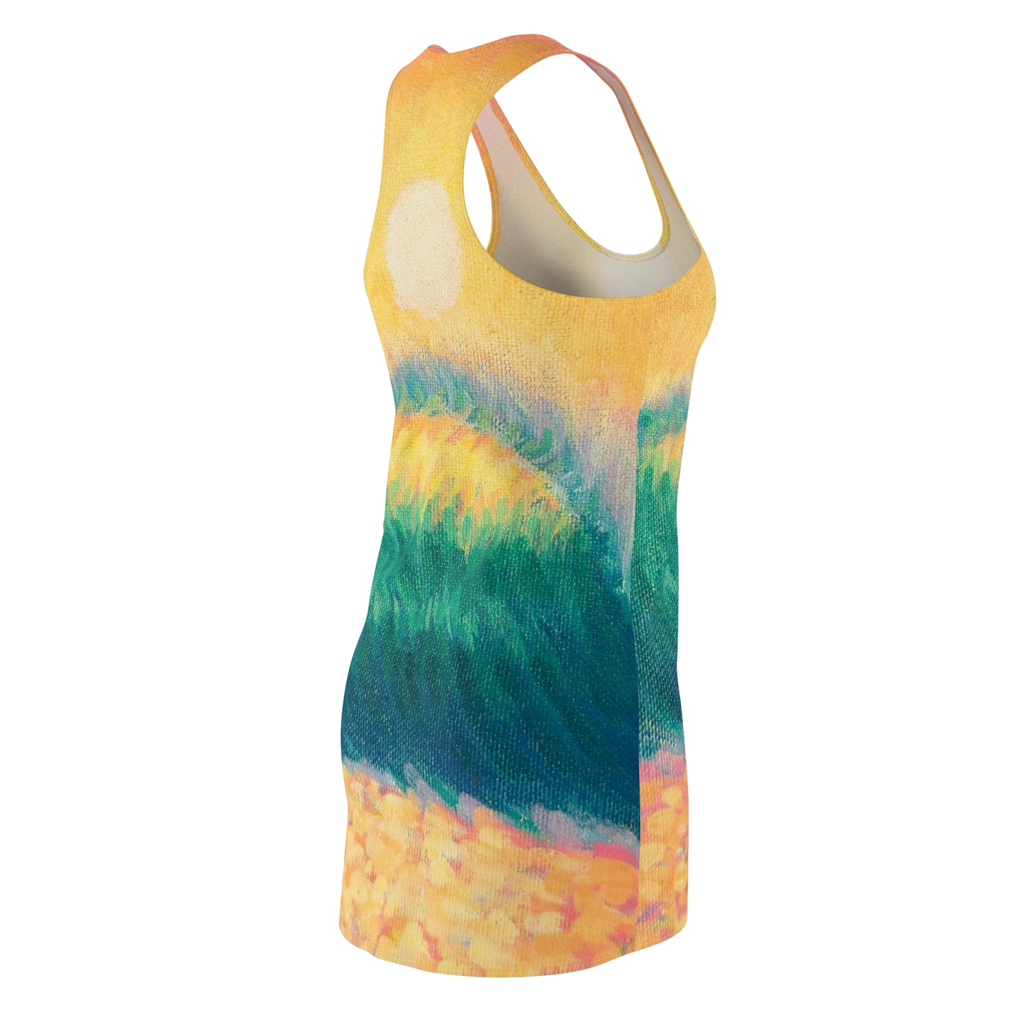 Women's Cut & Sew Racerback Dress (AOP)