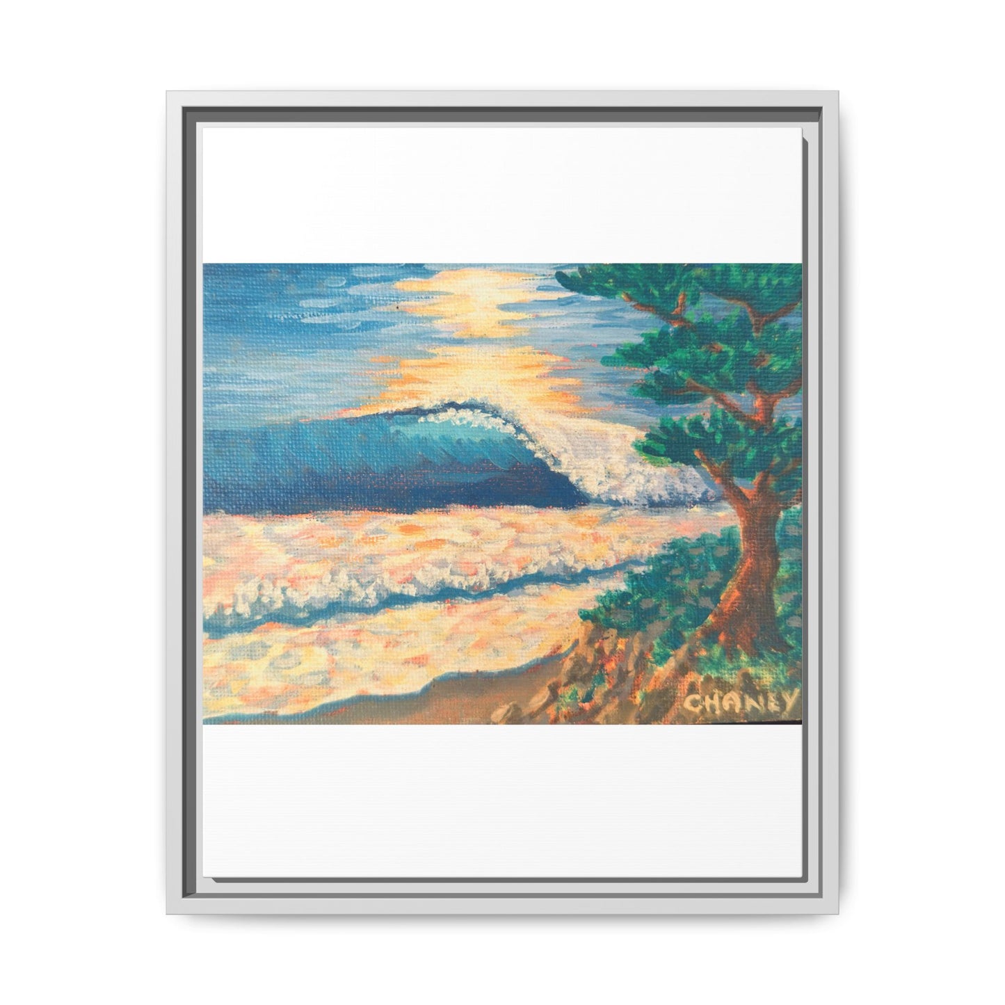 Matte Canvas, Framed (Multi-color)