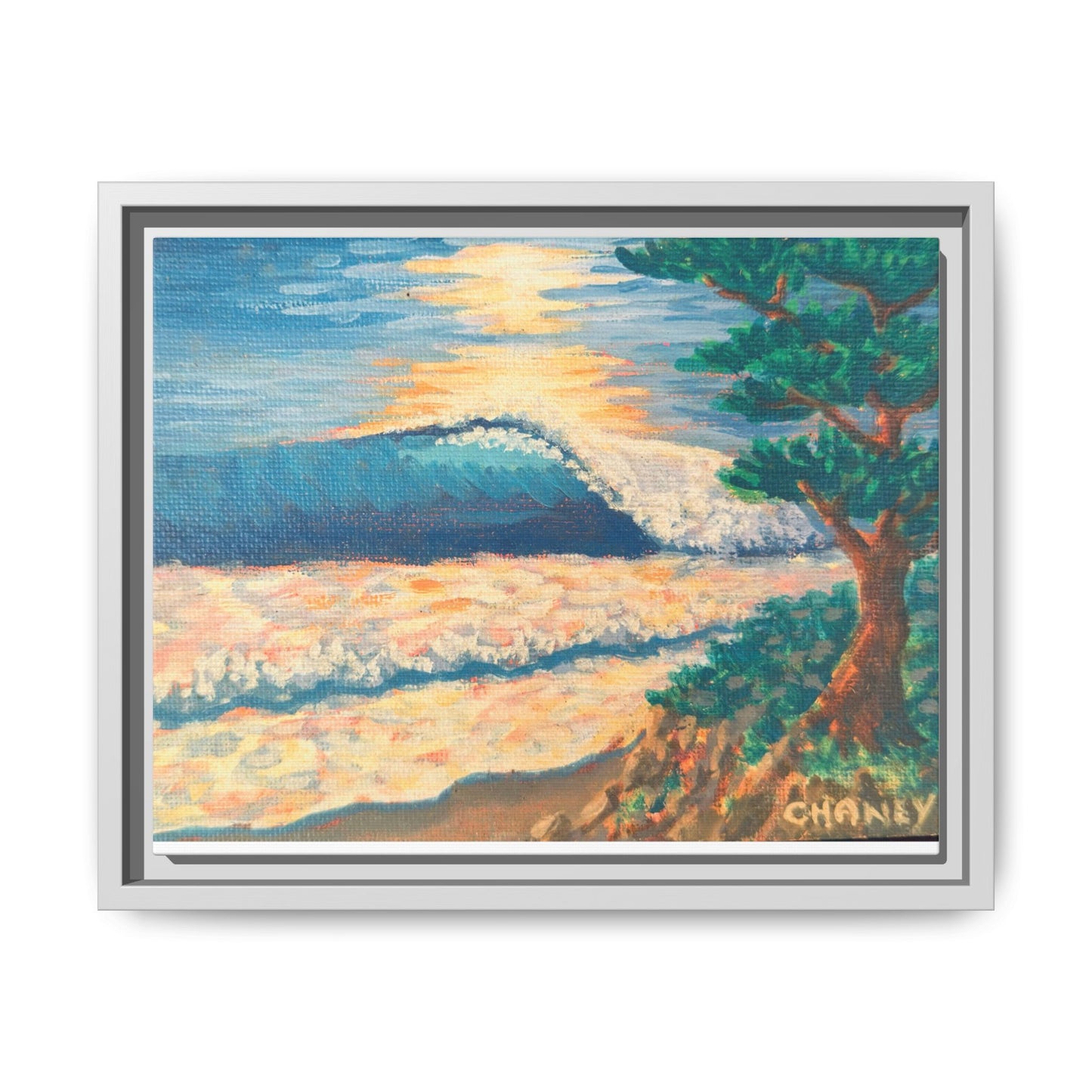 Matte Canvas, Framed (Multi-color)